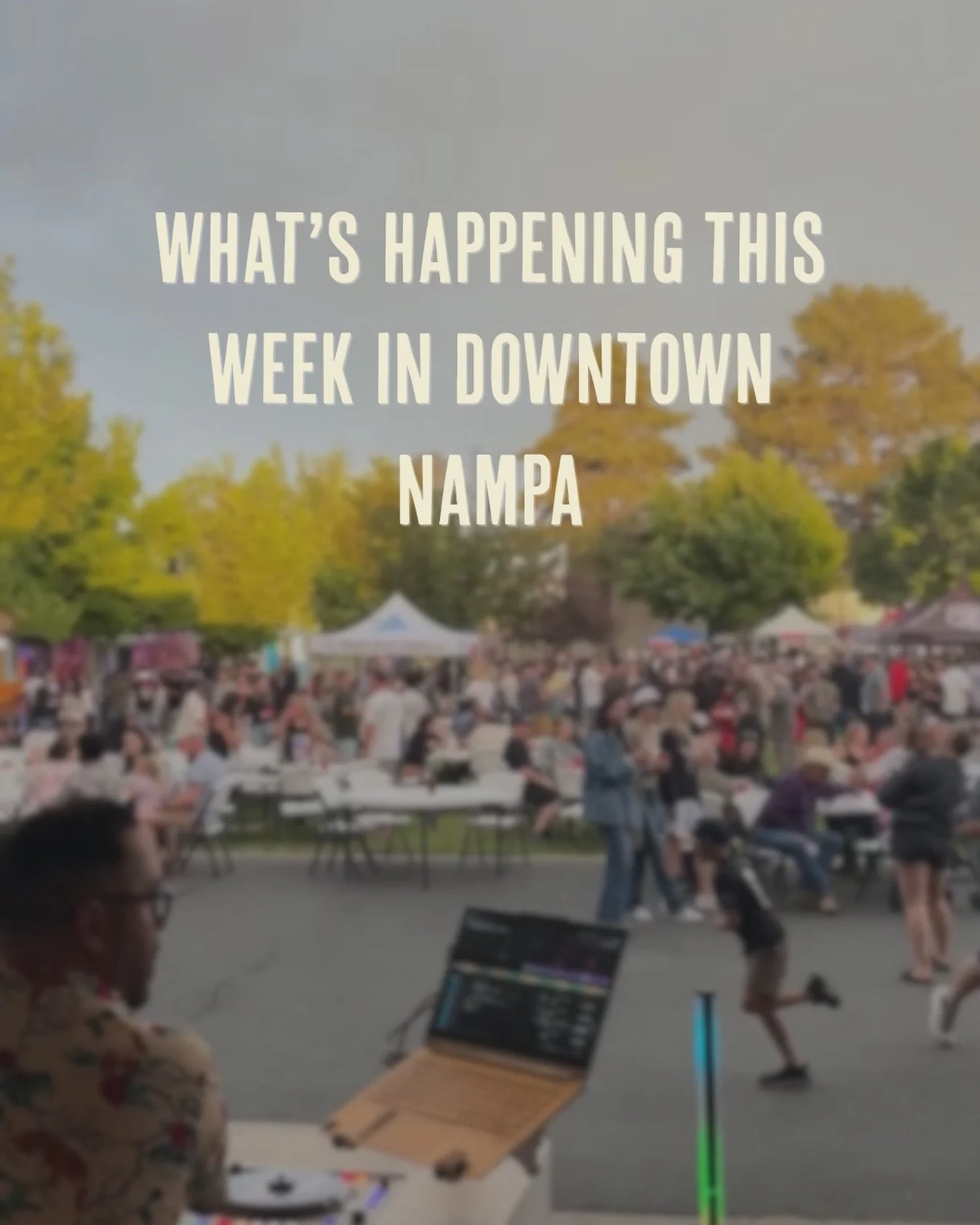 And we&rsquo;re back for another weekly lineup! Tag a Downtown Nampa business you love to see what they&rsquo;ve got going on this week. 

🗓️ Labor Day is on Monday the 7th, please with your favorite businesses to see if they are open. 

See you Dow