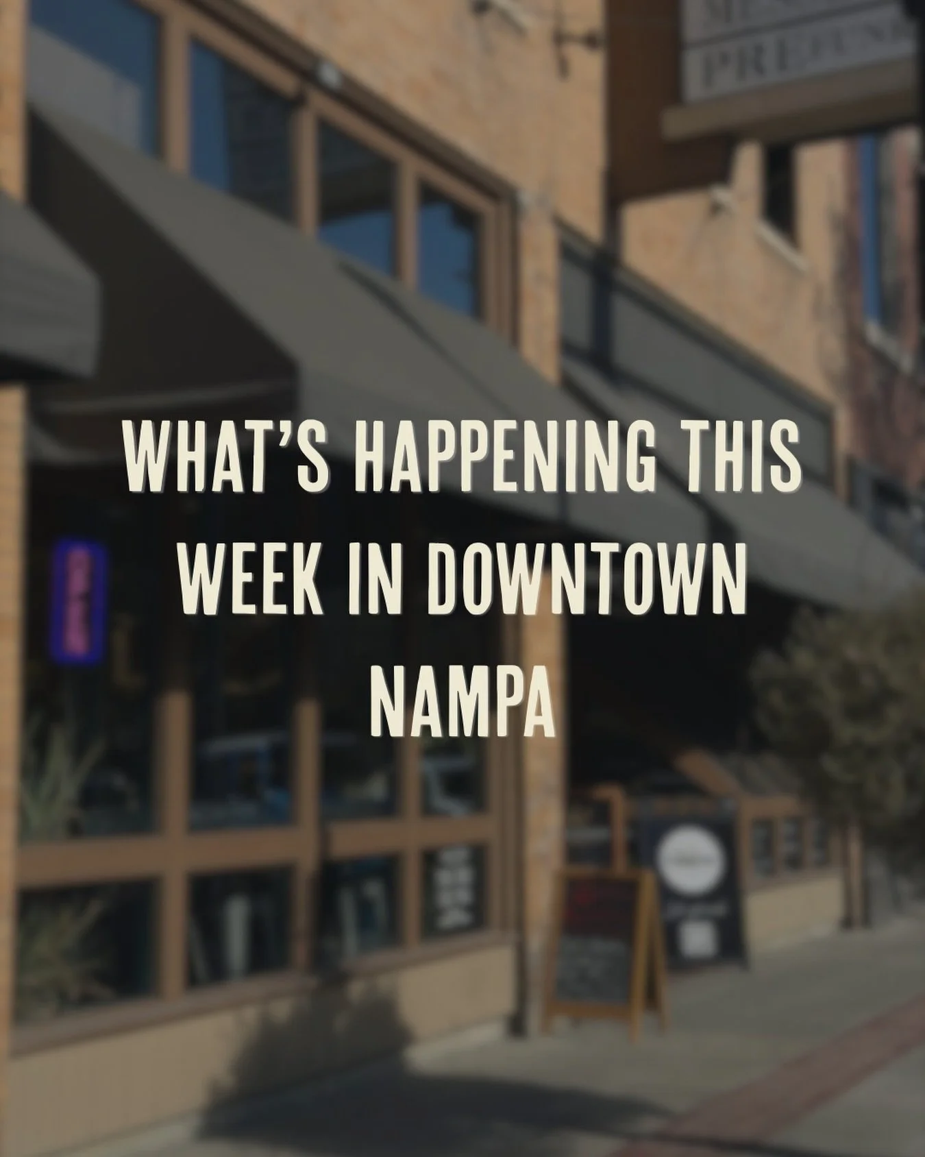 Welcome to the first official week of October! 🎃

Downtown Nampa, what do we have going on this week? Tag a business you love for this week&rsquo;s update. 

#downtownnampa #nampaidaho #shoplocal