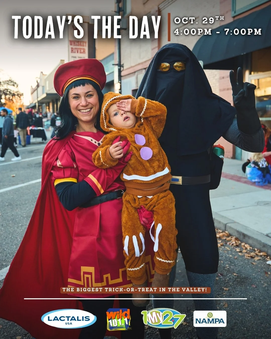 TODAY'S THE DAY 🎉

Our 39th Annual Trick-or-Treat event is happening today (10/29) from 4:00pm - 7:00pm! 🙌🏽

Expect food trucks, free train rides, retail/treat vendors, ANDD A TON OF CANDY... 🥳

DJ Juan: @dj_av_juan_bautista 4:00pm - 7:00pm!
Perf