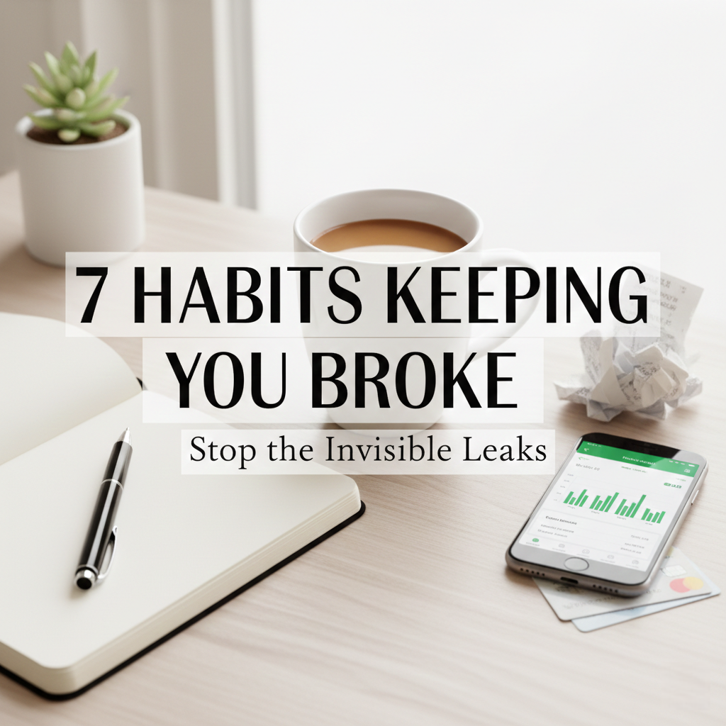 7 "Invisible" Money Habits That Keep You Broke