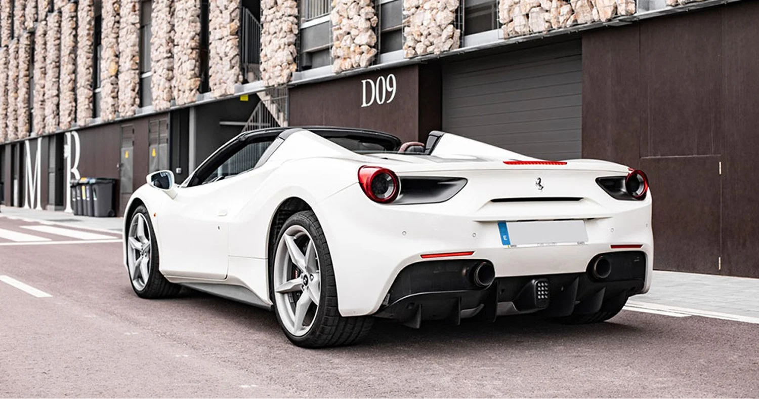 Diseño Ferrari 488 Spider
