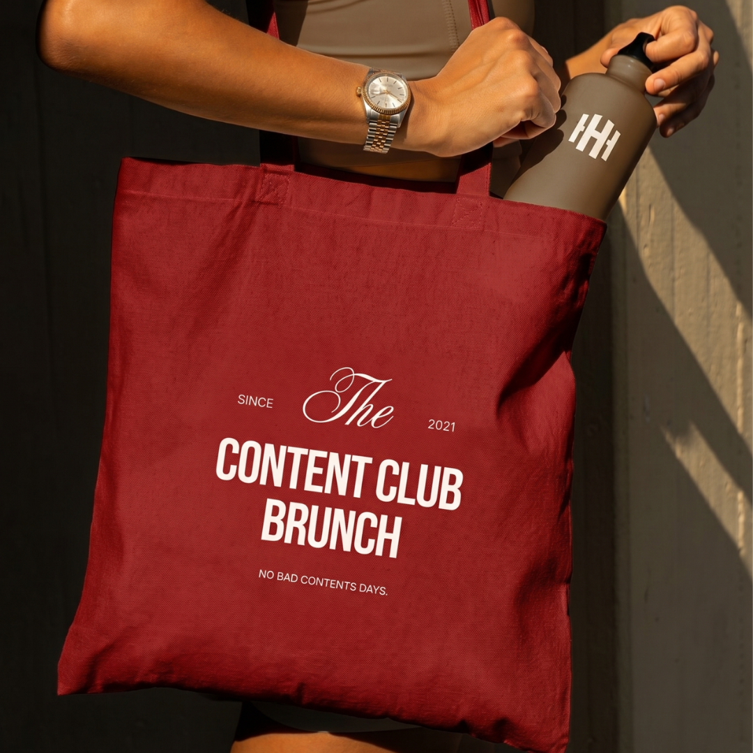 THE CONTENT CLUB TOTE