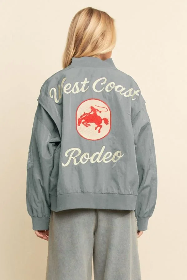 Howdy Mint Rodeo Jacket