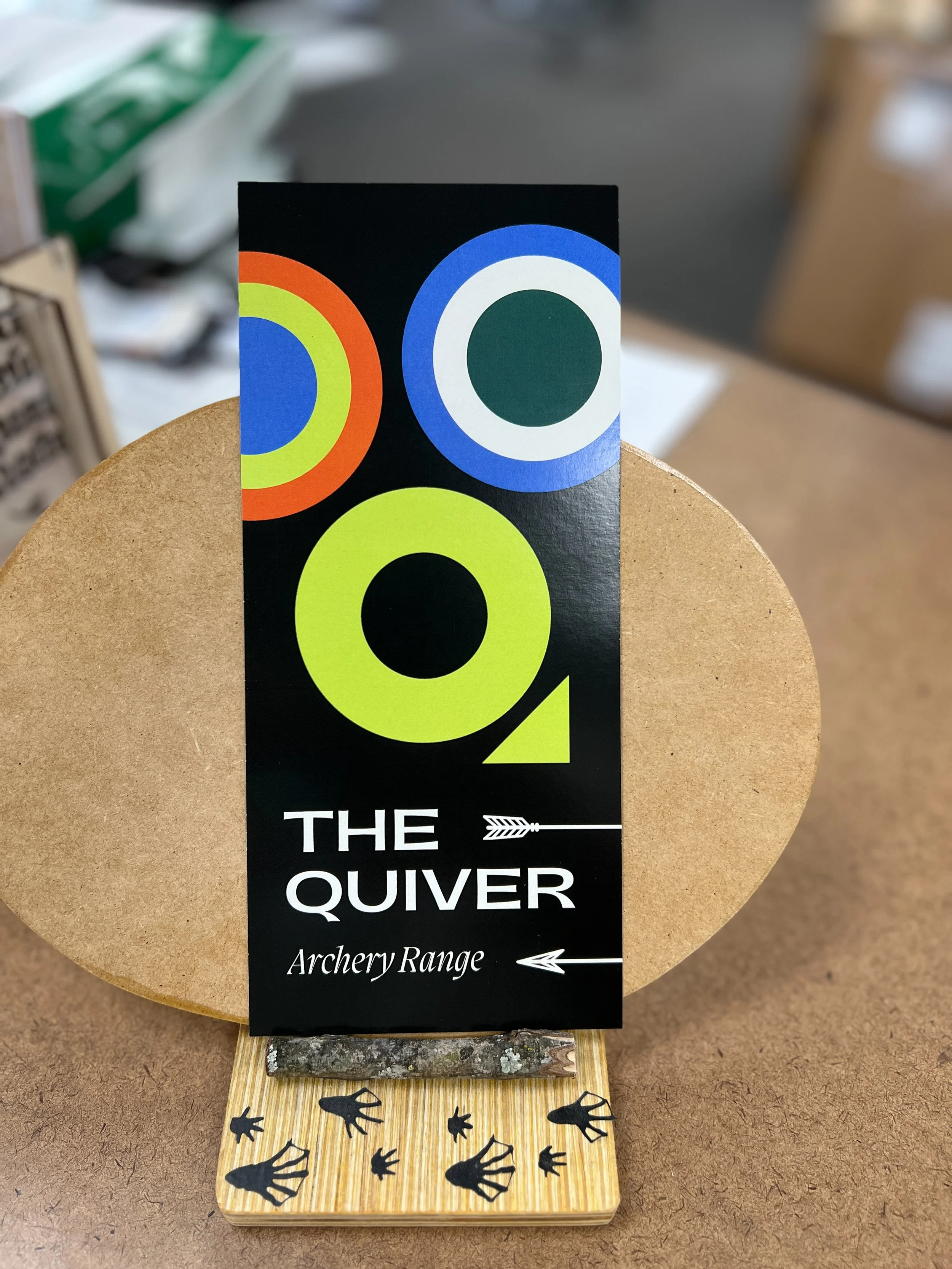 The Quiver Rack Card