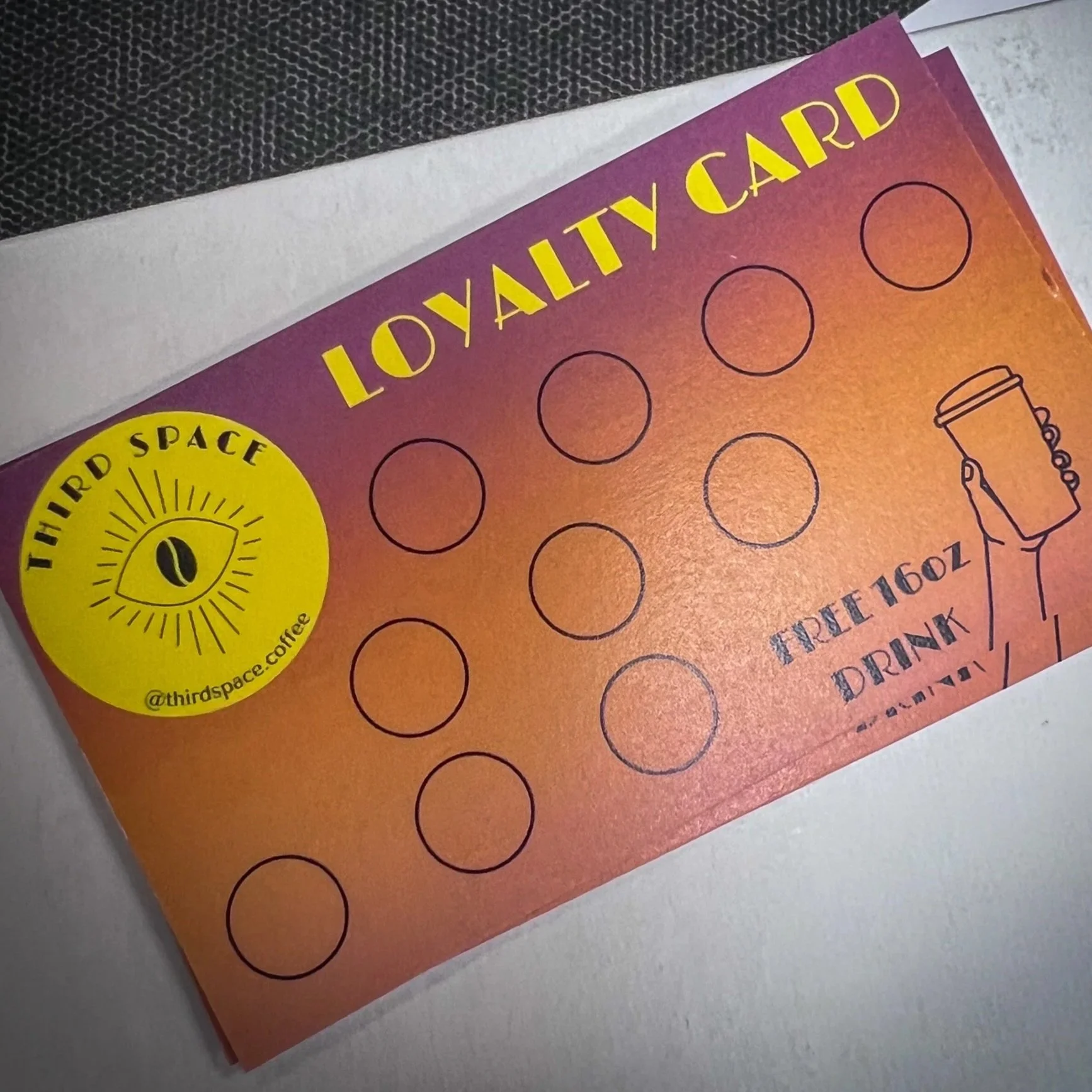 Third Space Loyalty Card