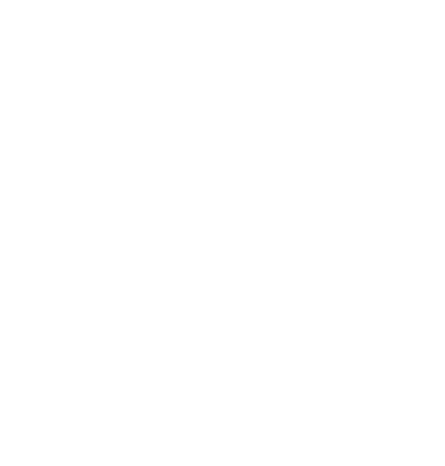 Black and white illustration of a blossoming flower with multiple leaves.