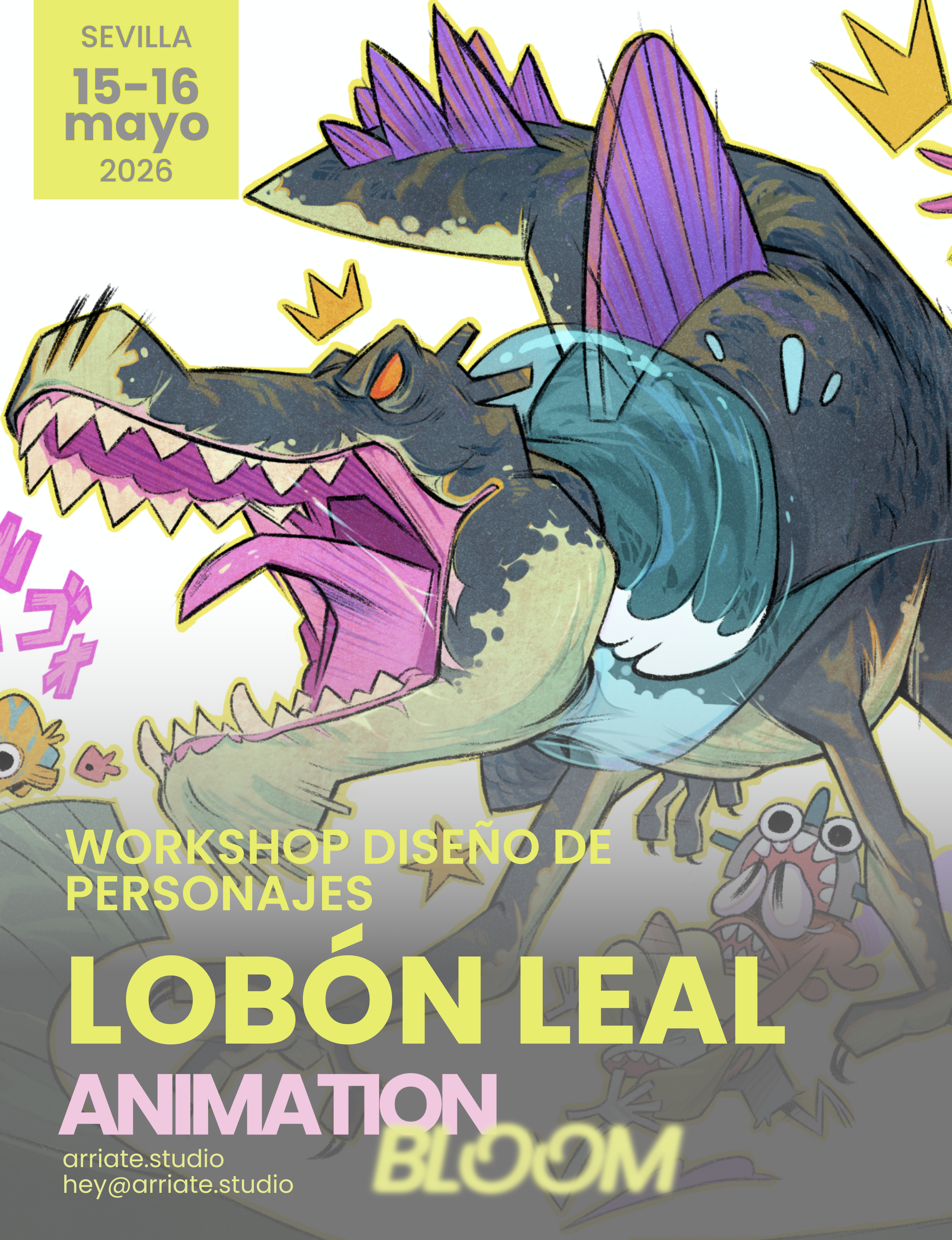 WORKSHOP | Diseño de Personajes con Lobón Leal