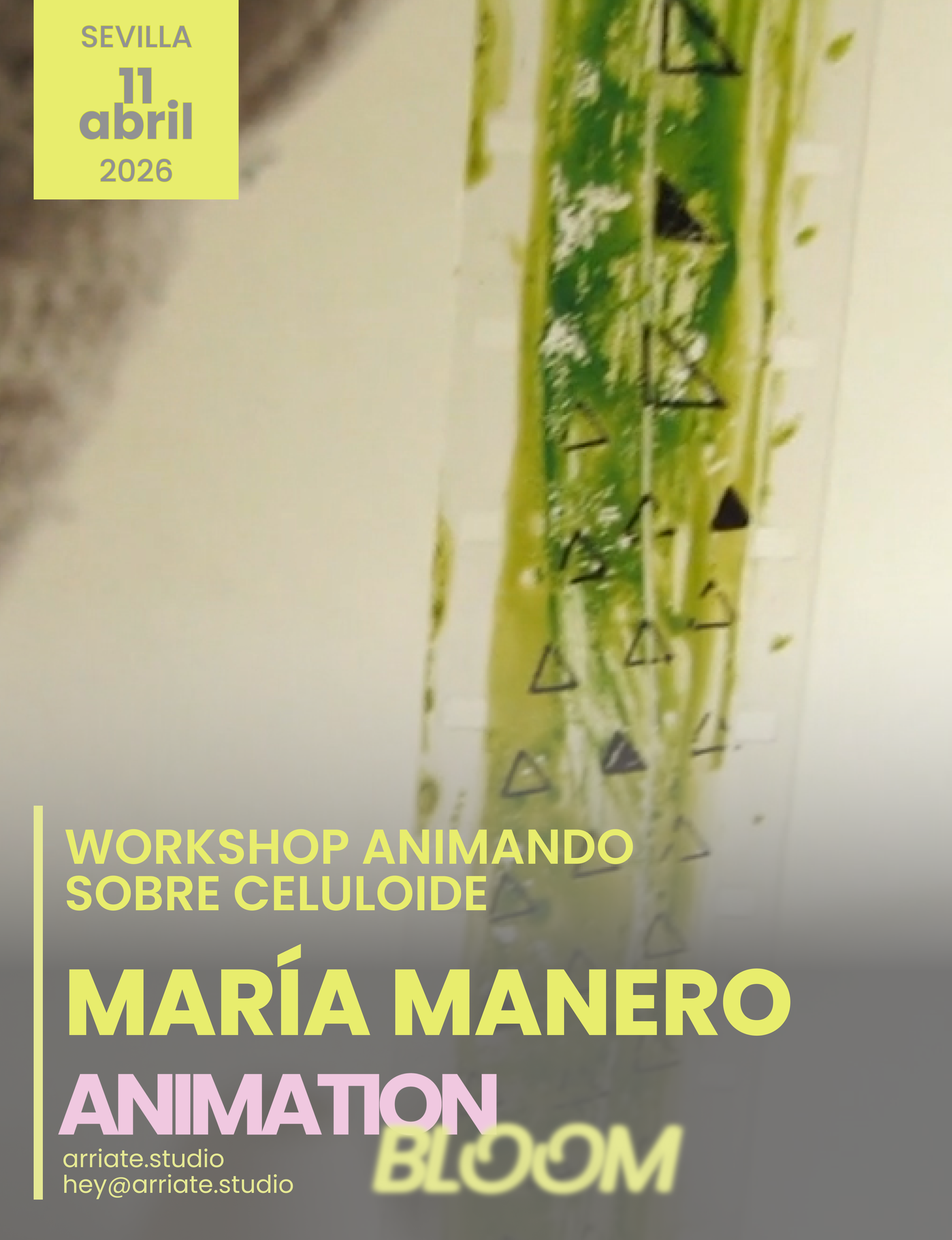 WORKSHOP | Animando sobre Celuloide con María Manero