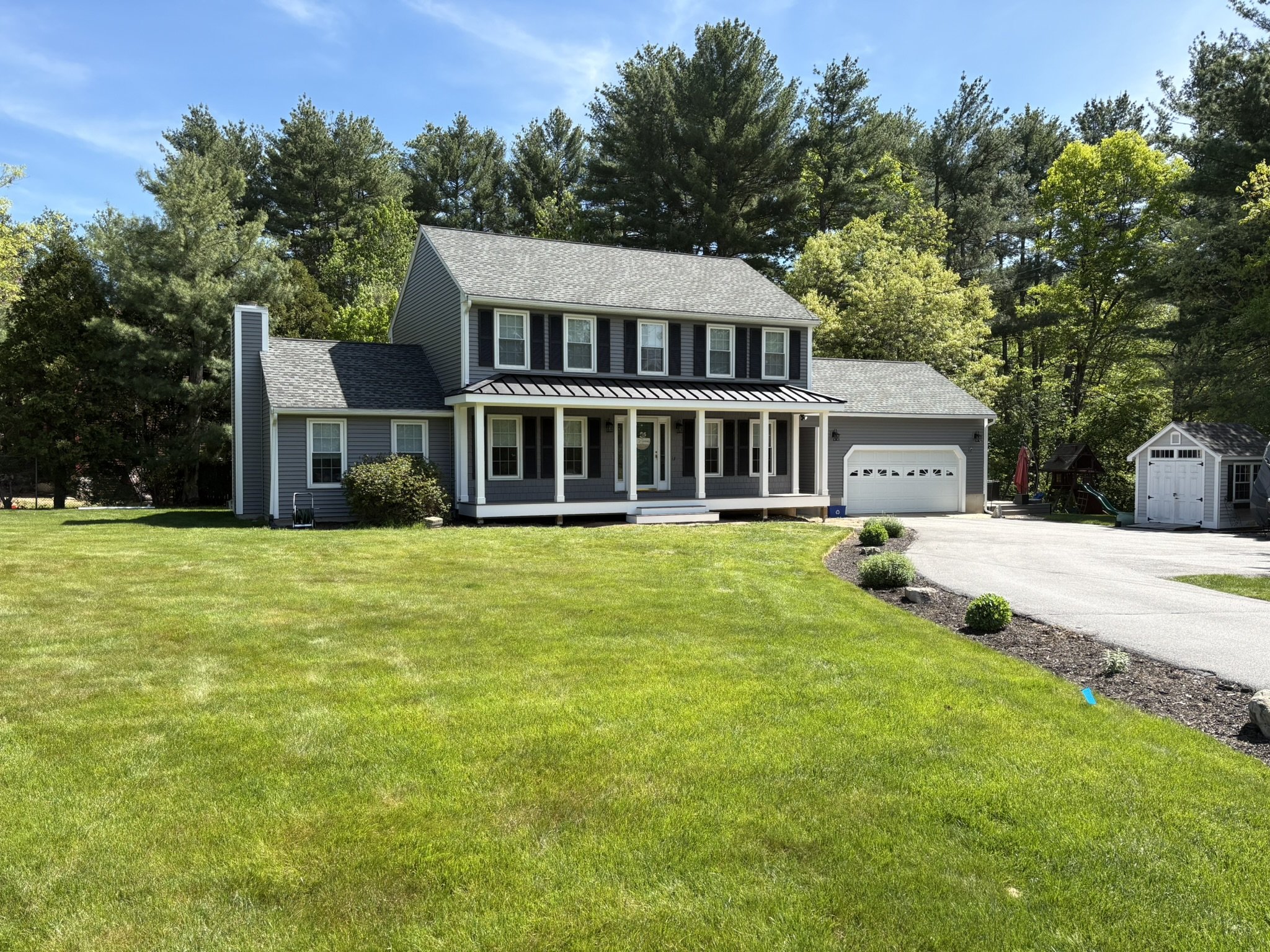 Siding and Custom Farmer's Porch