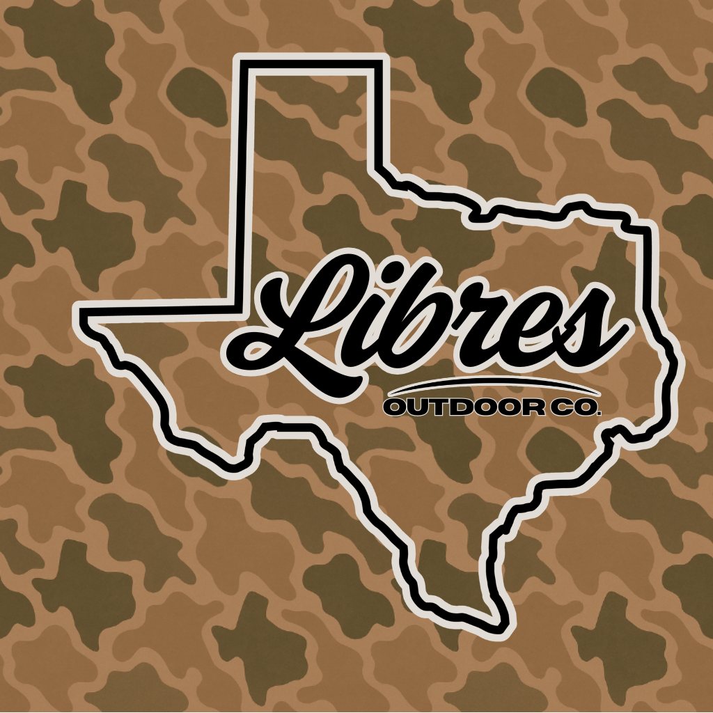 Libres Texas Camo Sticker