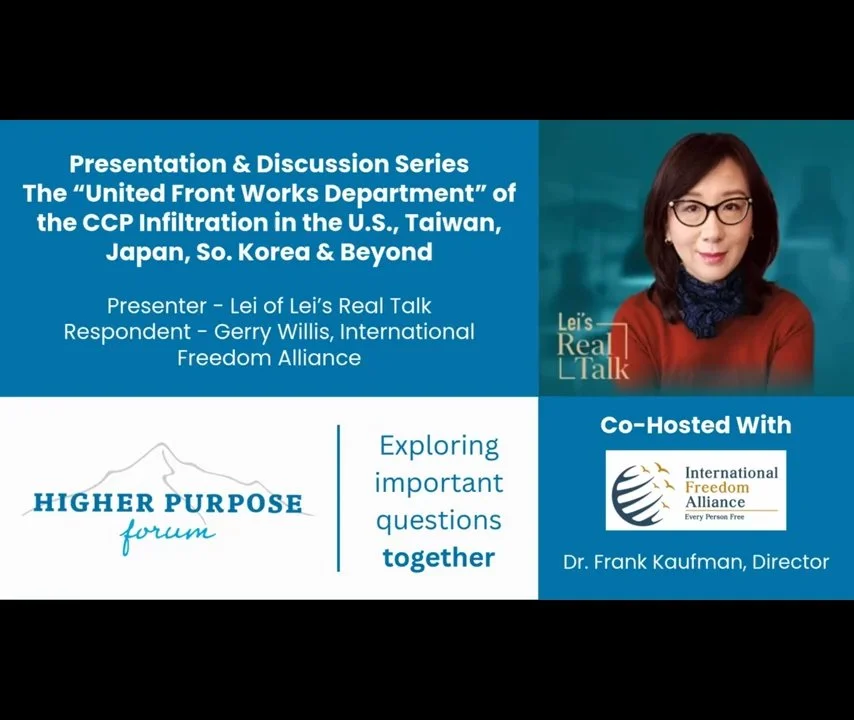 Webinar Recap: Unmasking the CCP’s “United Front” Infiltration in the U.S., Asia, and Beyond