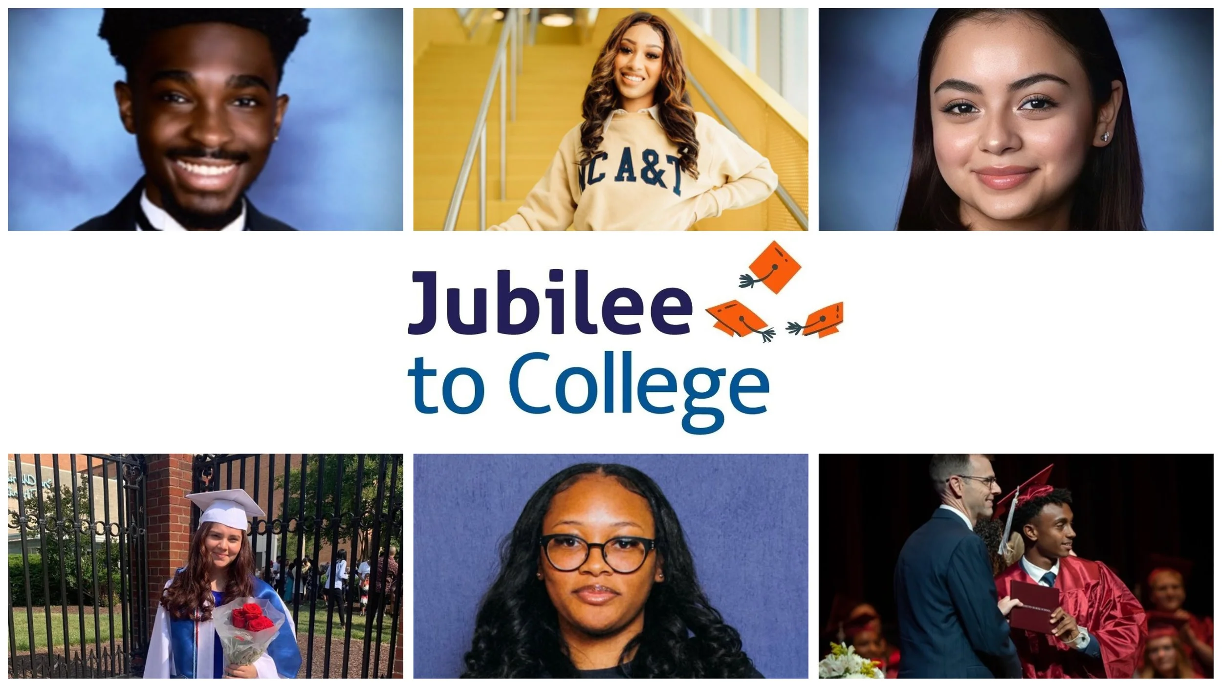 Congratulations to New & Graduating Jubilee to College Students!