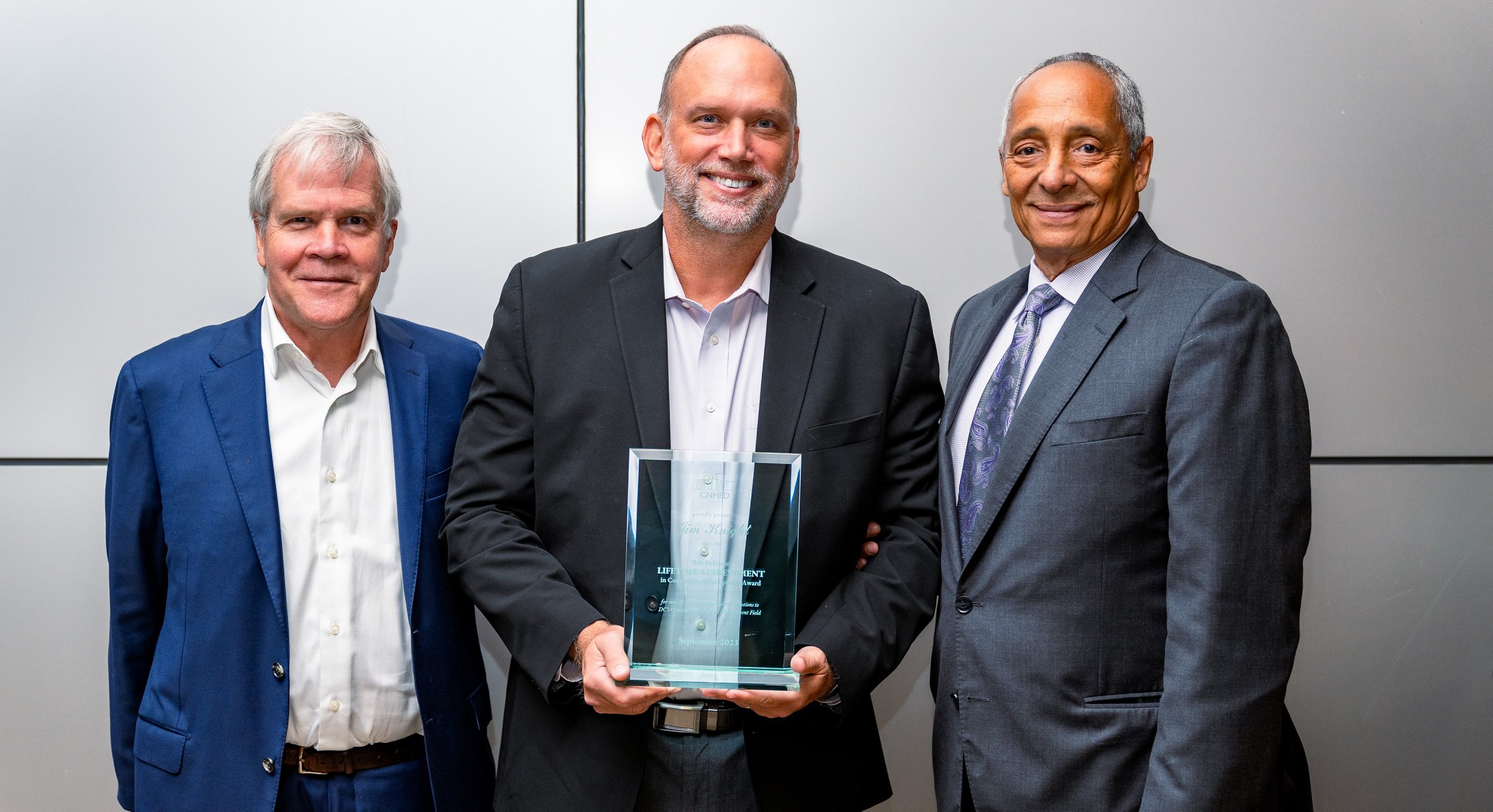 Jubilee Housing CEO Jim Knight Receives CNHED's Bob Pohlman Lifetime Achievement in Community Development Award