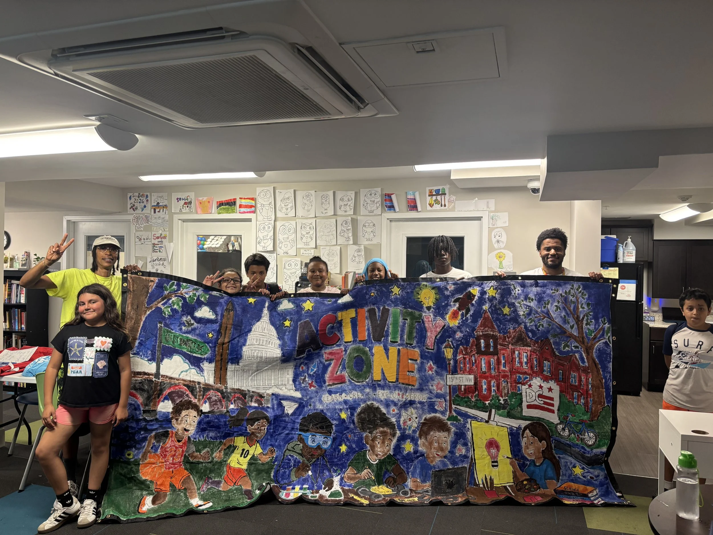 Jubilee Housing and Monarc Construction Celebrate Community Murals in Adams Morgan