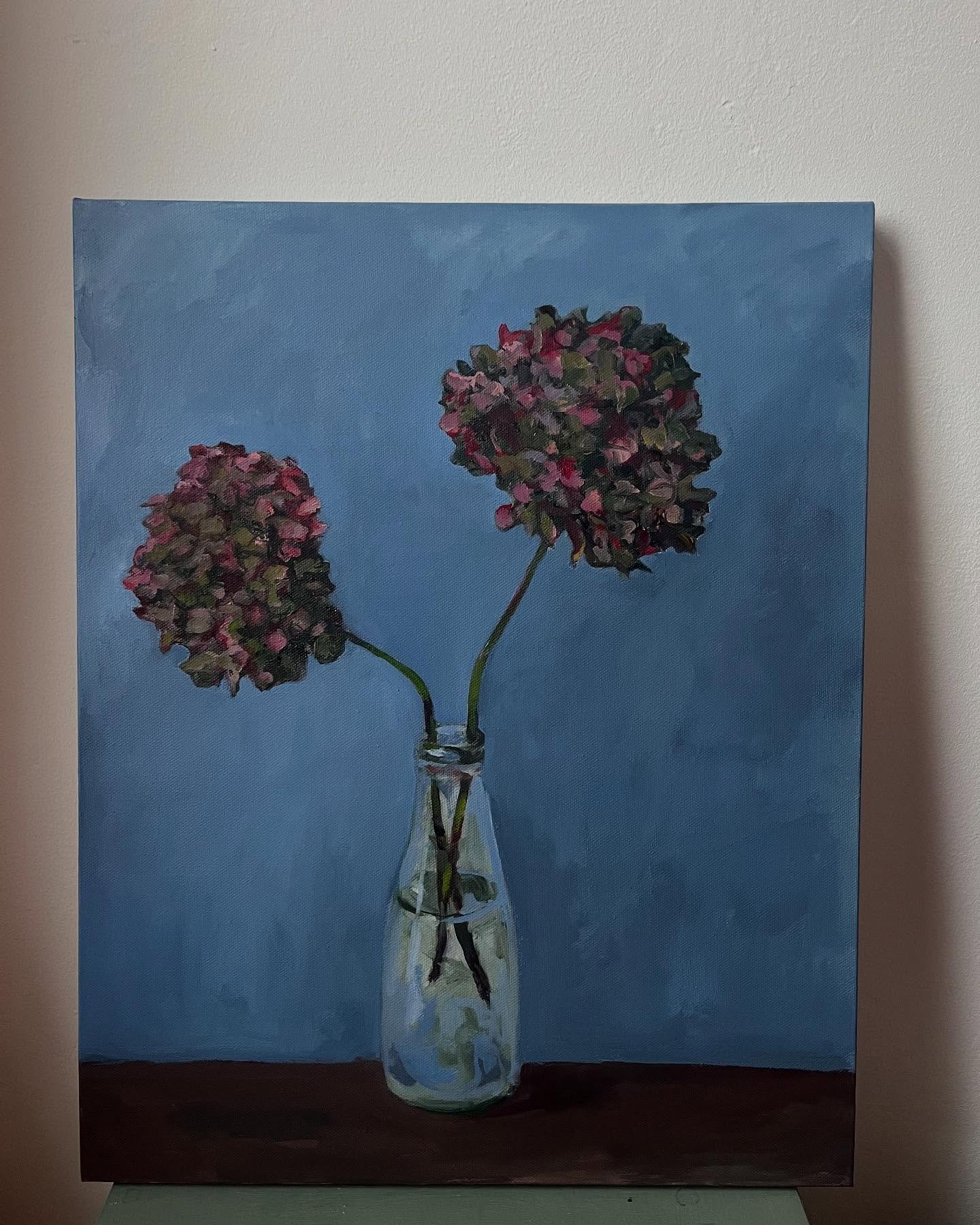 New #hydrangeas oil on canvas DM for details