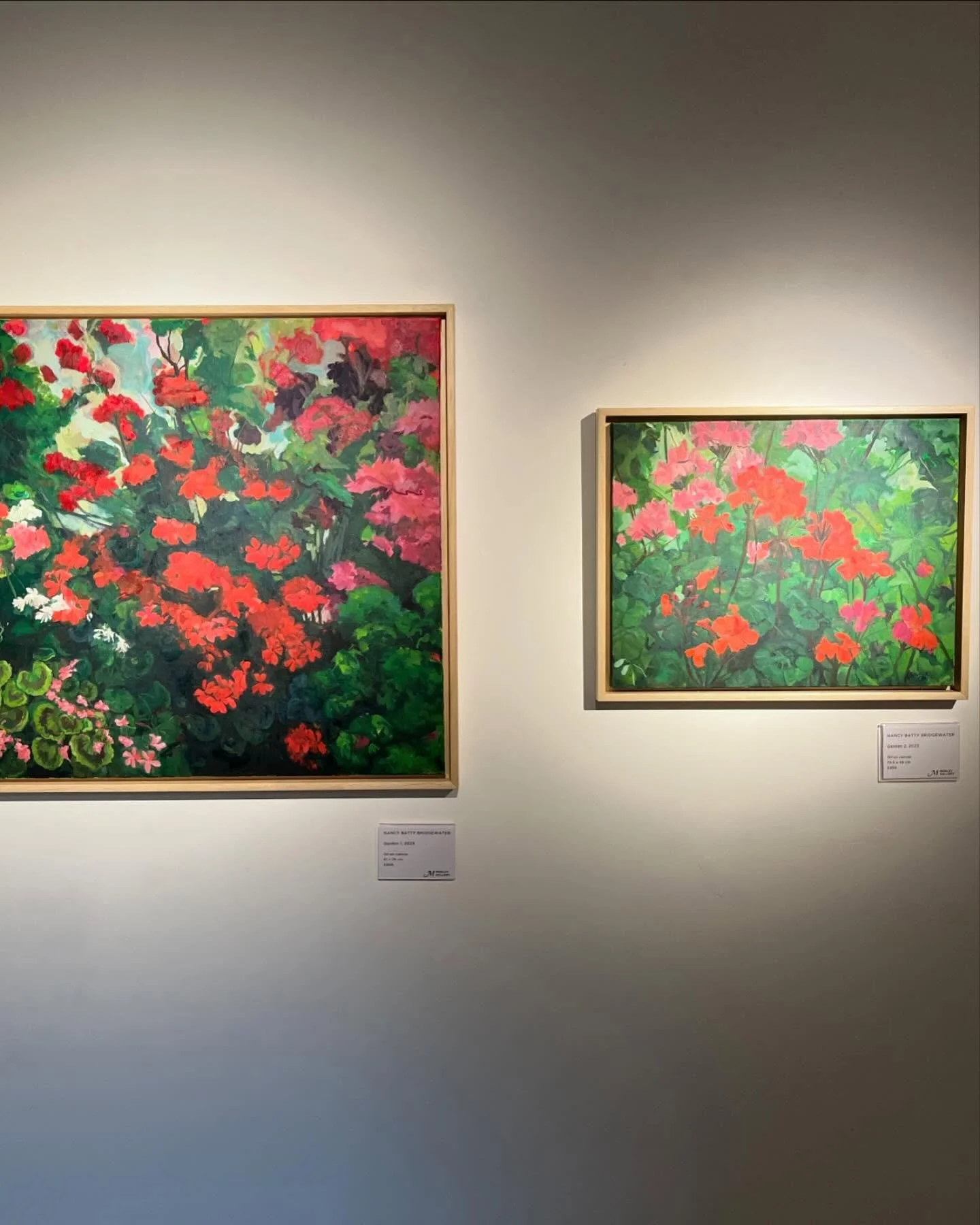 I&rsquo;m part of the show at @morley_college gallery with the incredible friends I have made over the years at #maggihambling &lsquo;s painting master class. Please go and visit, it&rsquo;s well worth a look