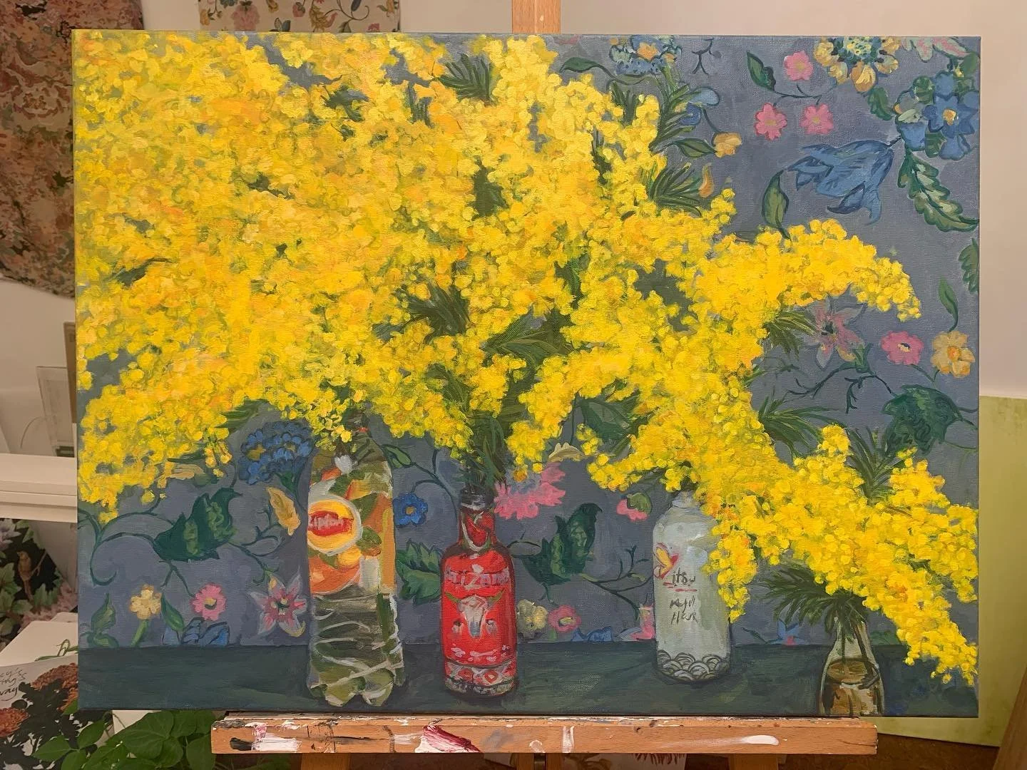 Mimosa Dream 23
Oil on Canvas 
70 cm x 80 cm