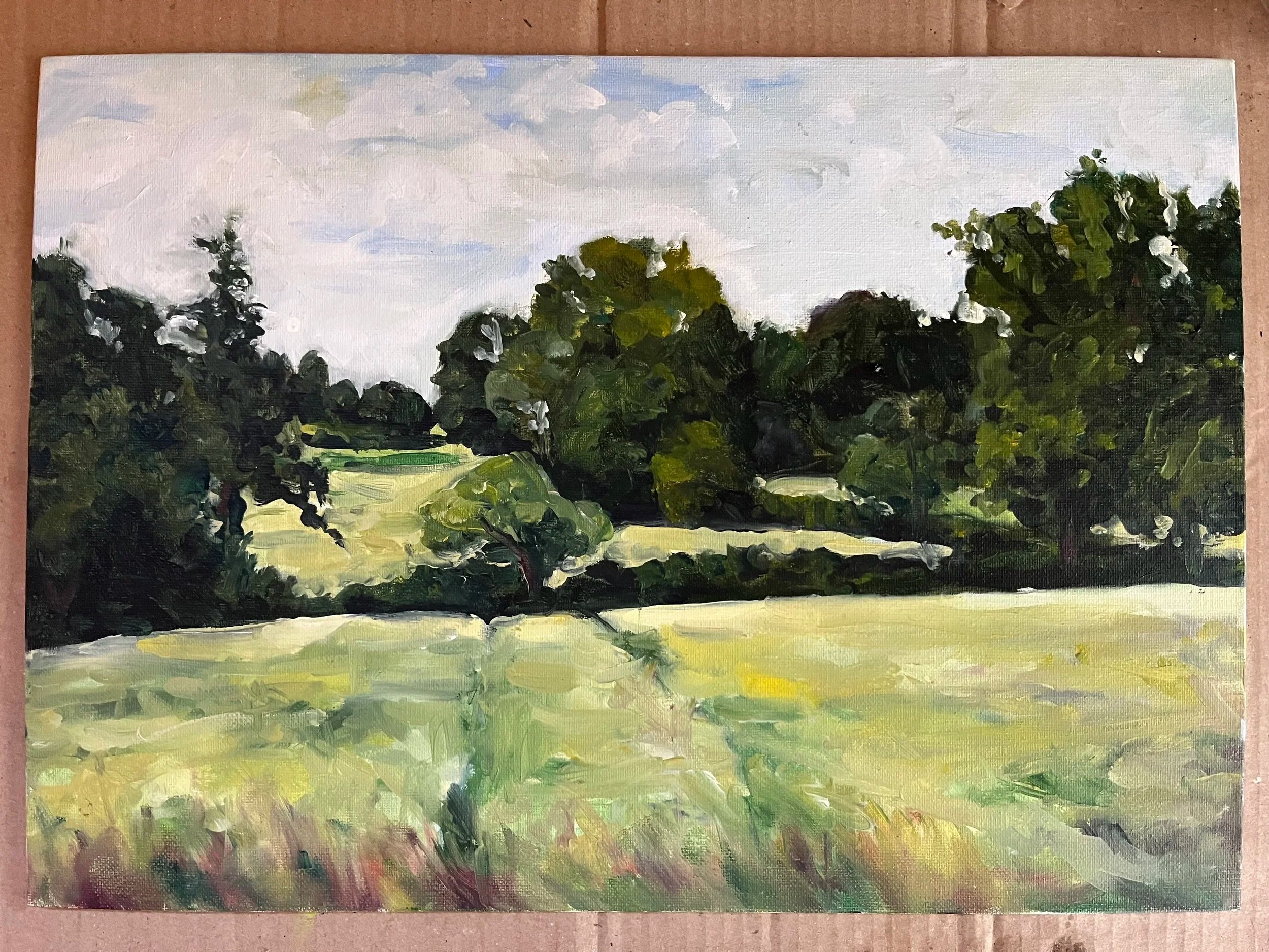 Suffolk Landscape
oil on canvas board
42 cm x 29.5 cm