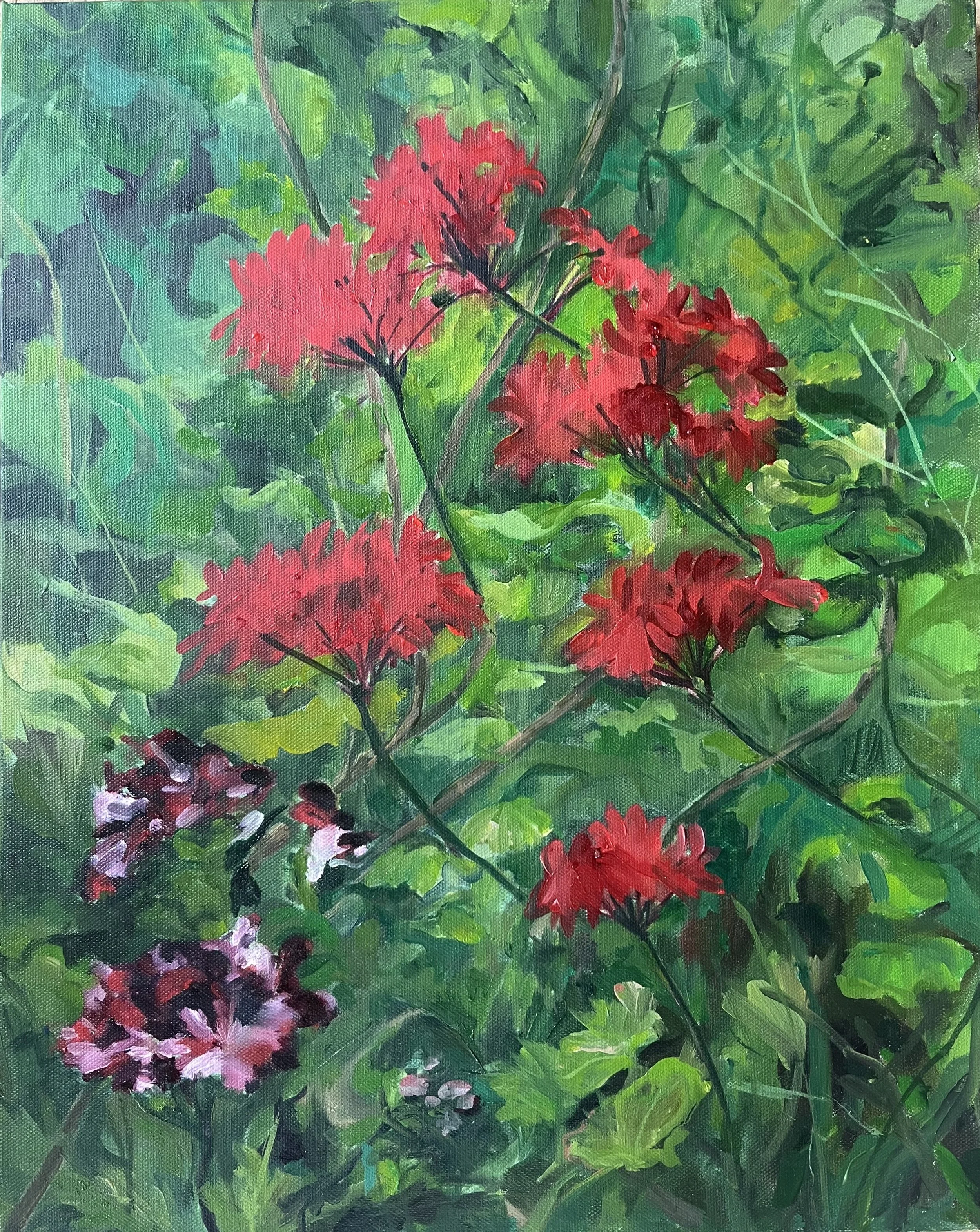 Flowerbed 2
oil on canvas 60 cm x 45 cm
£550