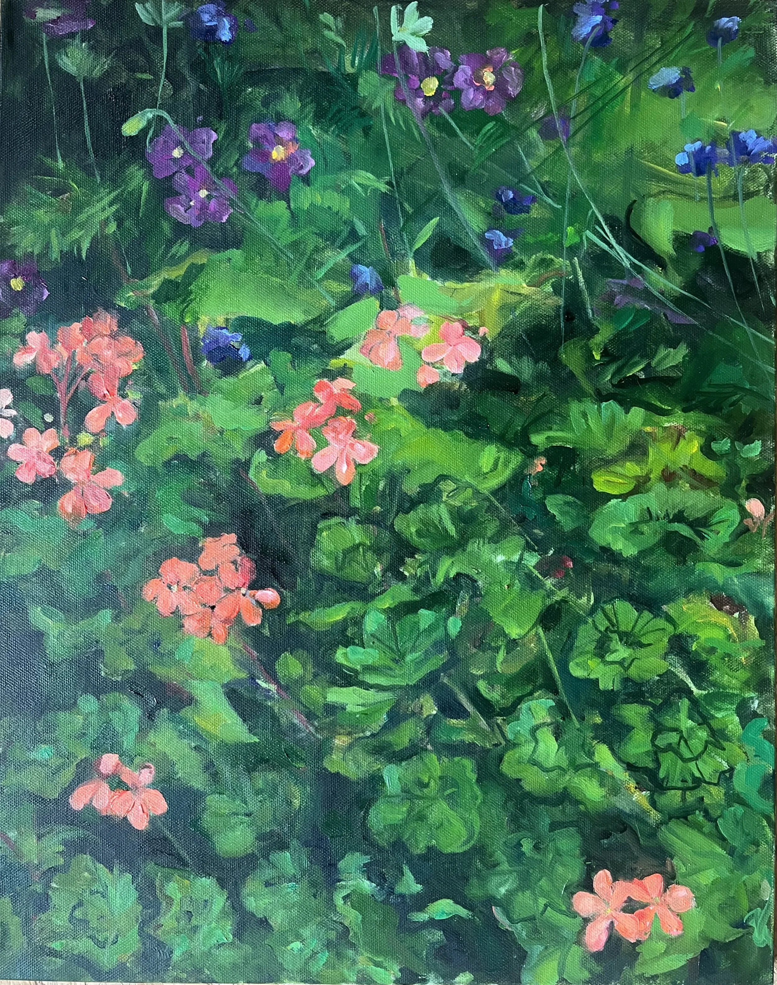 Flowerbed 1
oil on canvas 60 cm x 45 cm
£550