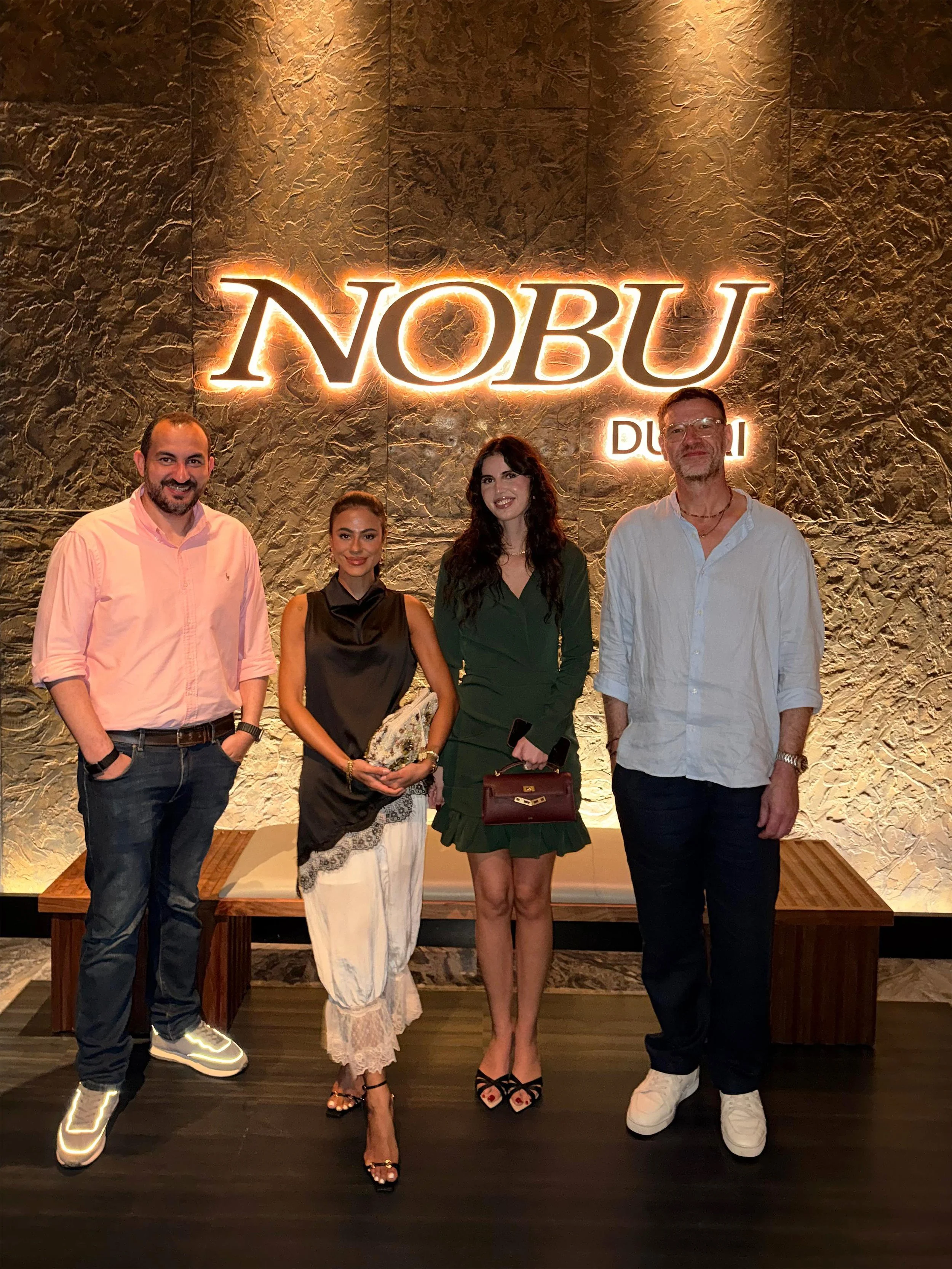 The Seven Dubai team at Nobu