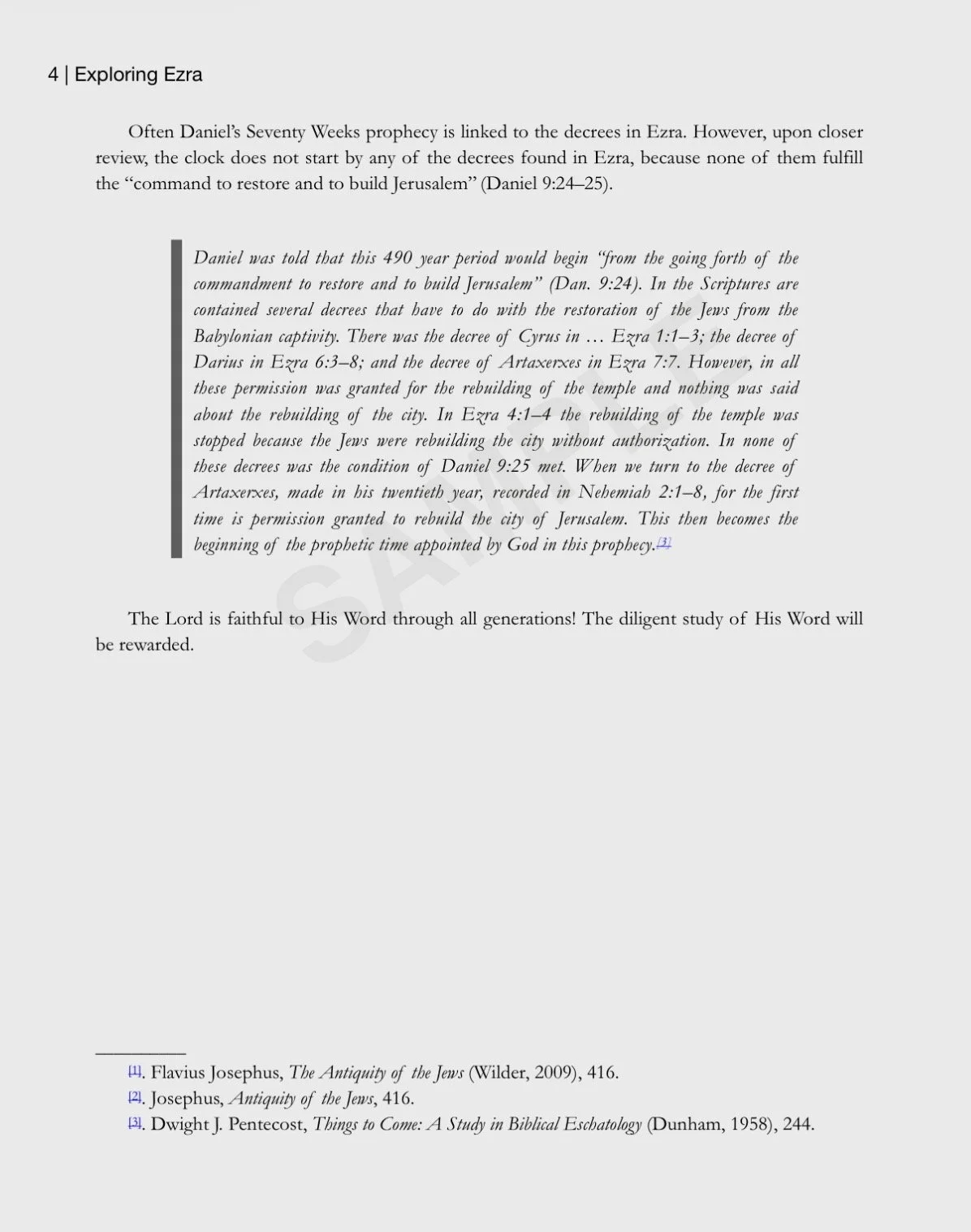 Exploring Ezra Sample Lesson Chapter Introduction 2