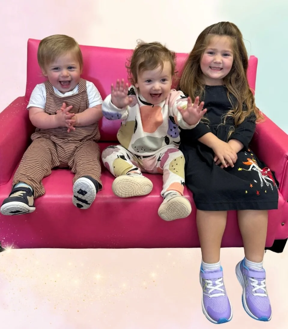 Happiest with family &amp; a brand new pair of sneakers!!! ✨