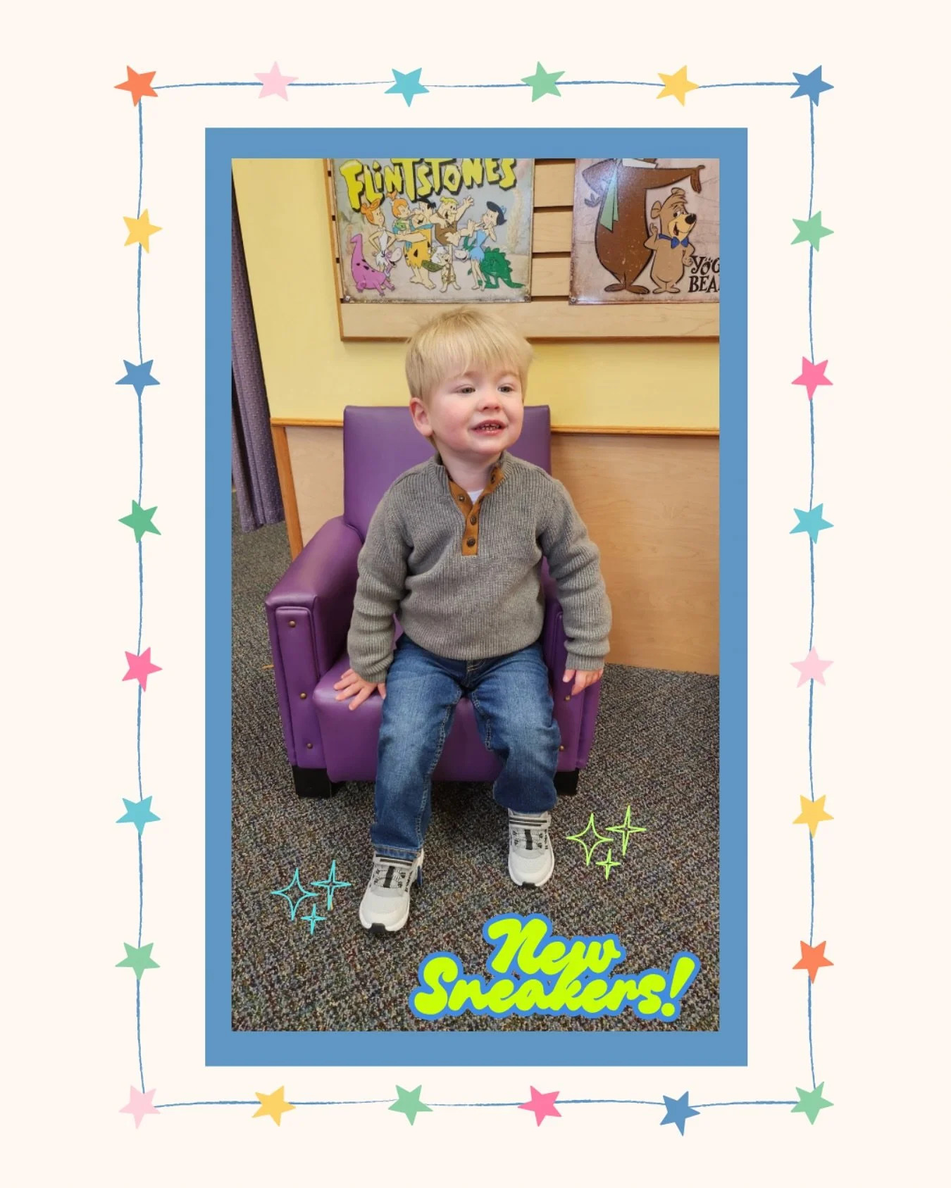 A Happy Sunday = New Sneakers from Fischer&rsquo;s Shoes!! 💚✨