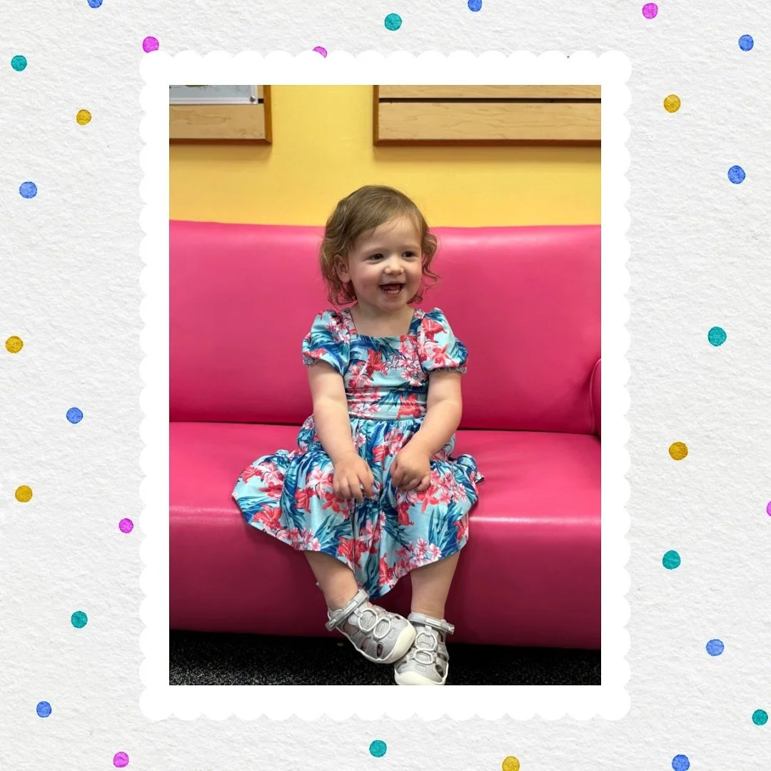 Lila brightened up the rainy day with her smile for her new shoes! ✨

Shout out to @rileyandjackp for inspiring Lila&rsquo;s pick! 💗