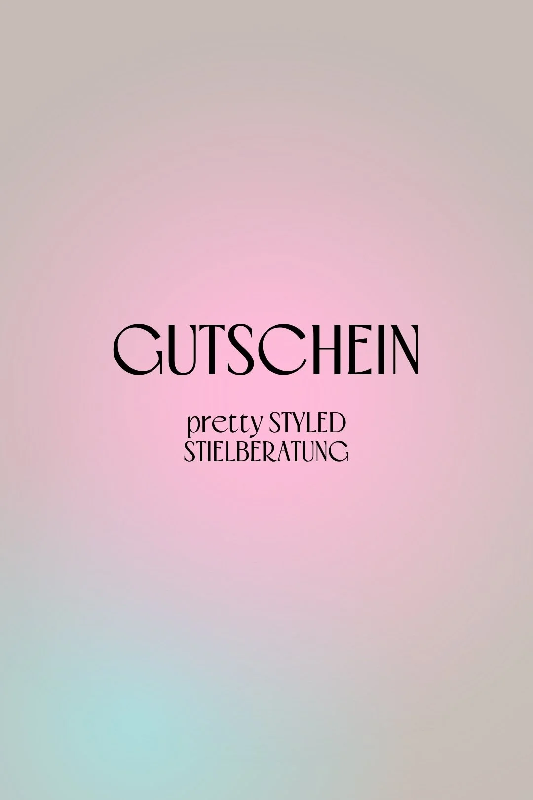 Gutschein - pretty STYLED