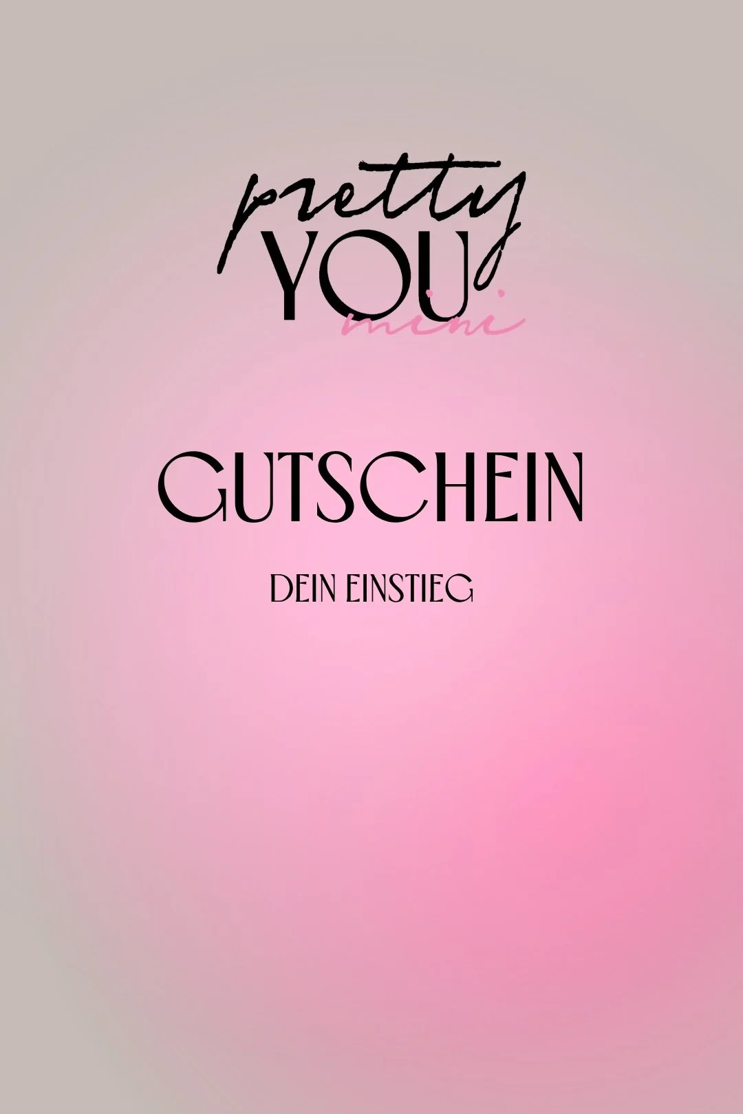 Gutschein – pretty YOU mini