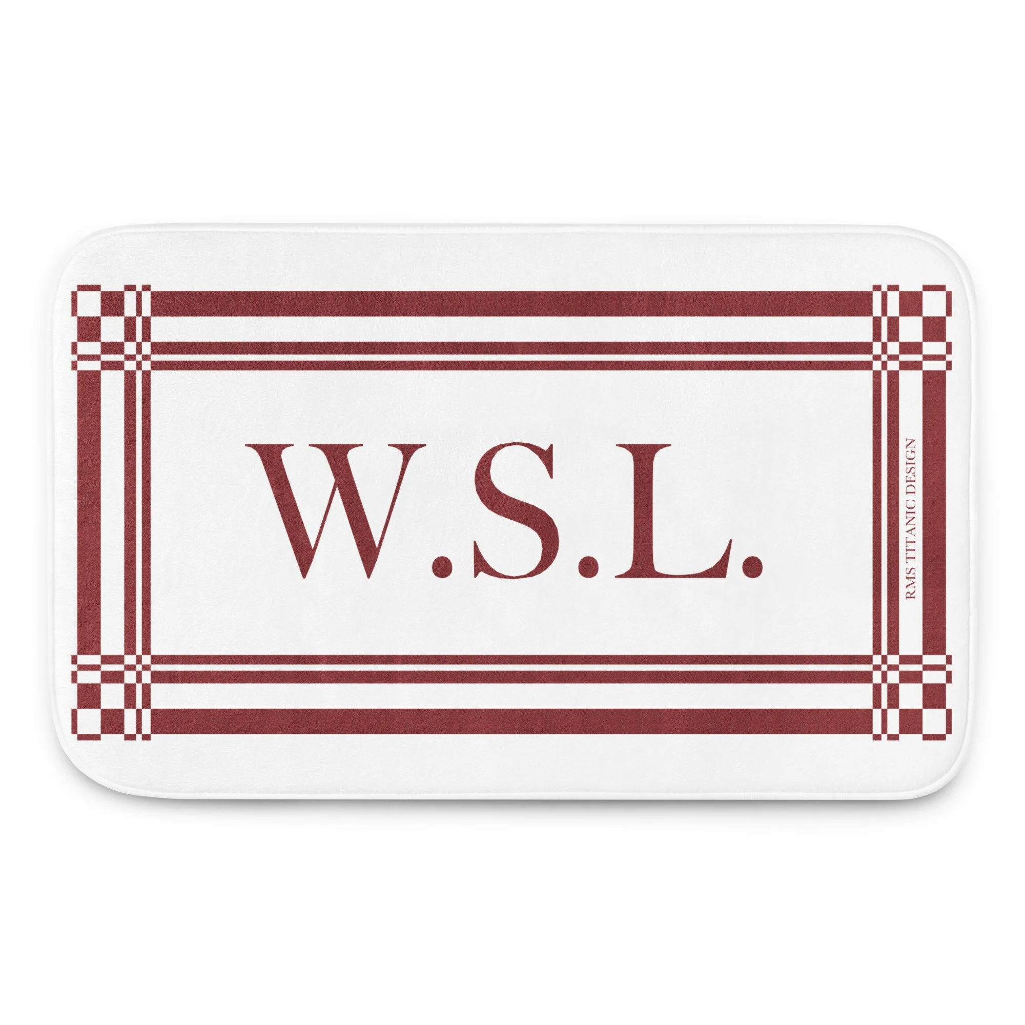 White Star Line Titanic Bath Mat
