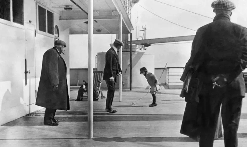 Life onboard at sea.