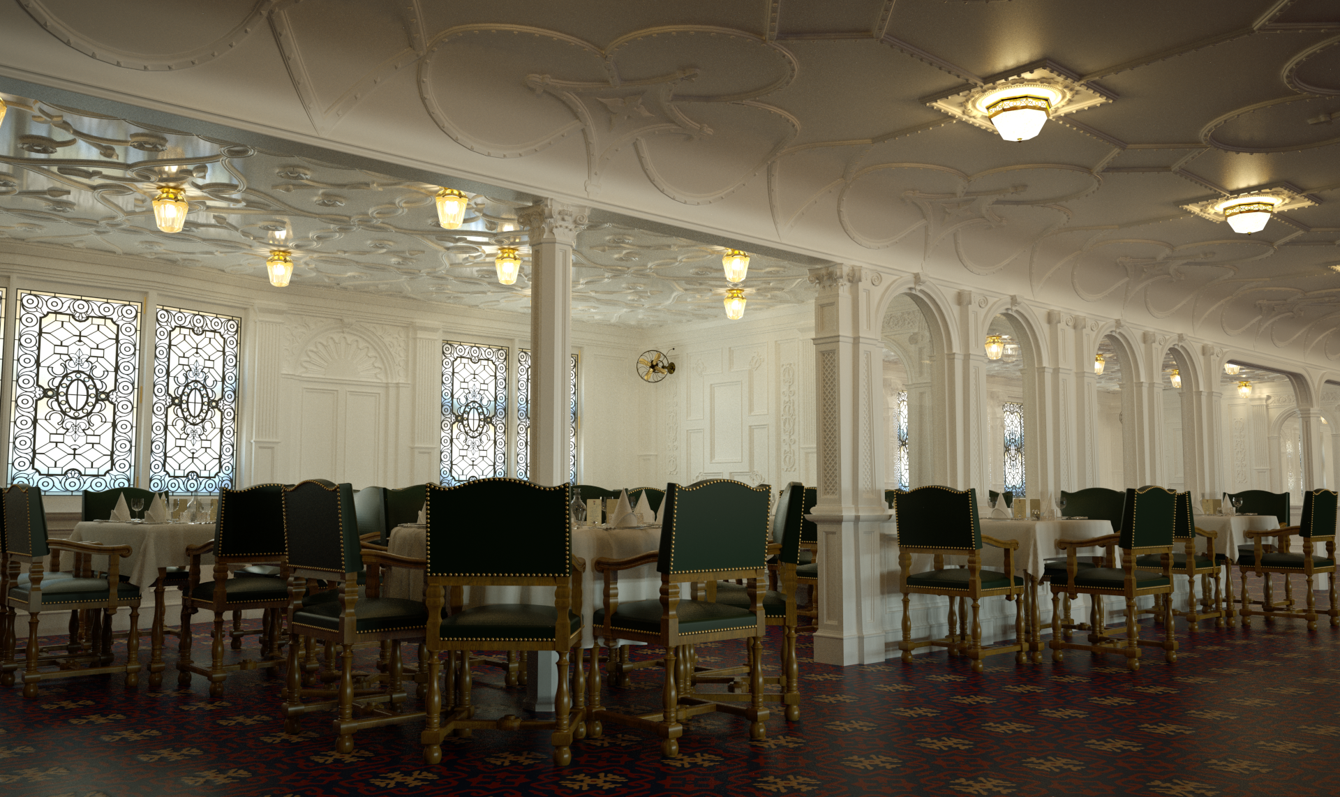 Titanic First class dining room 