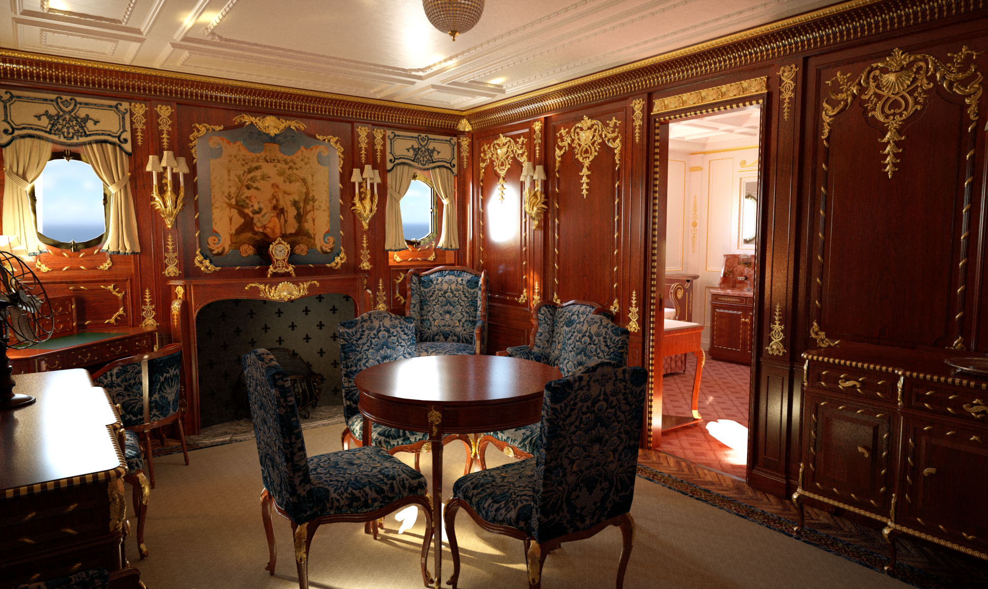 Titanic C55 Strauss cabin Regency