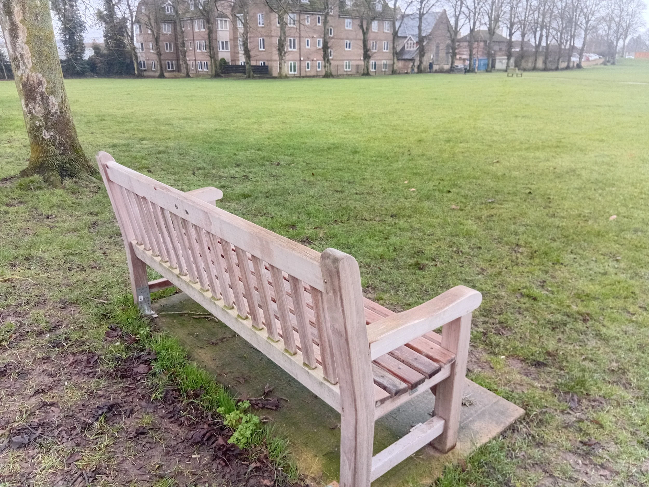 A relaxing bench on recreation ground road awaits you if you subscribe to my services.