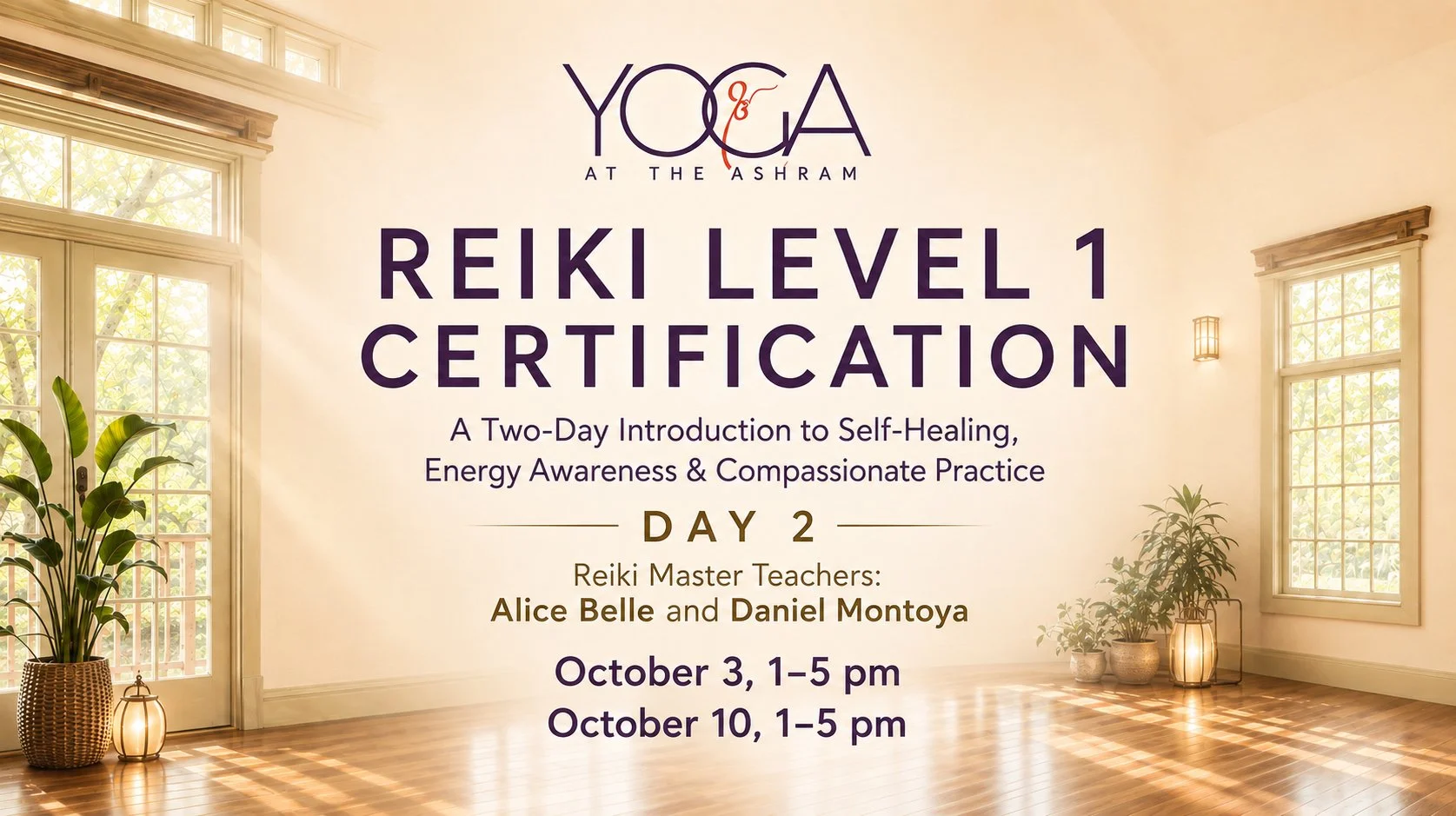 REIKI LEVEL 1 TRAINING (Day 2)