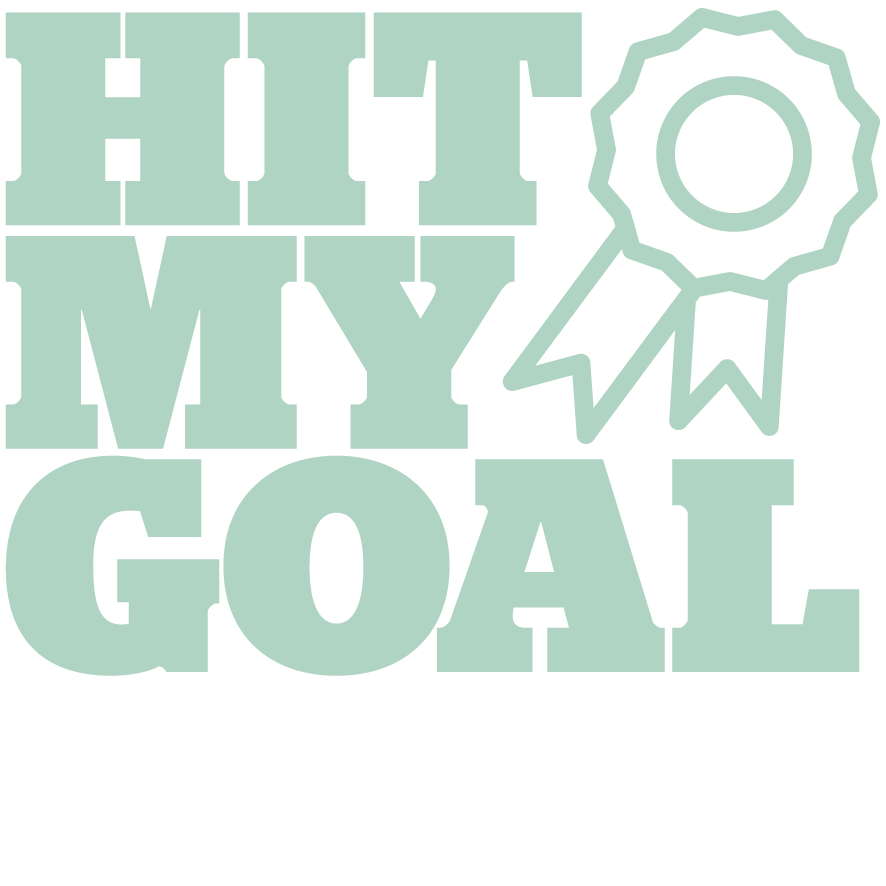 Hit My Goal mint logo