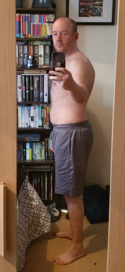 Weight loss success story after