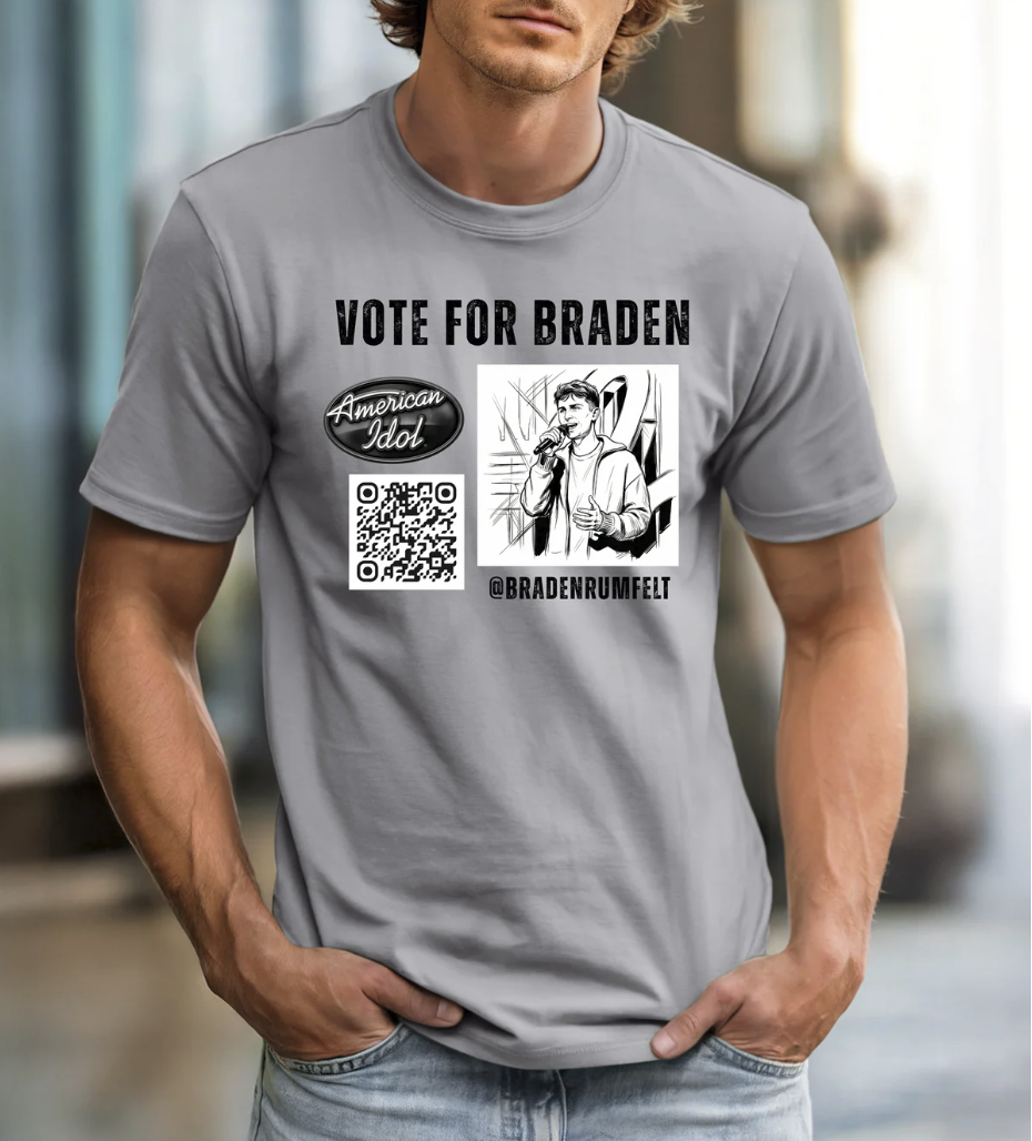 Vote for Braden T-shirt