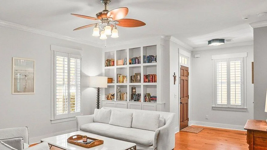 custom built-in cabinets and shelving