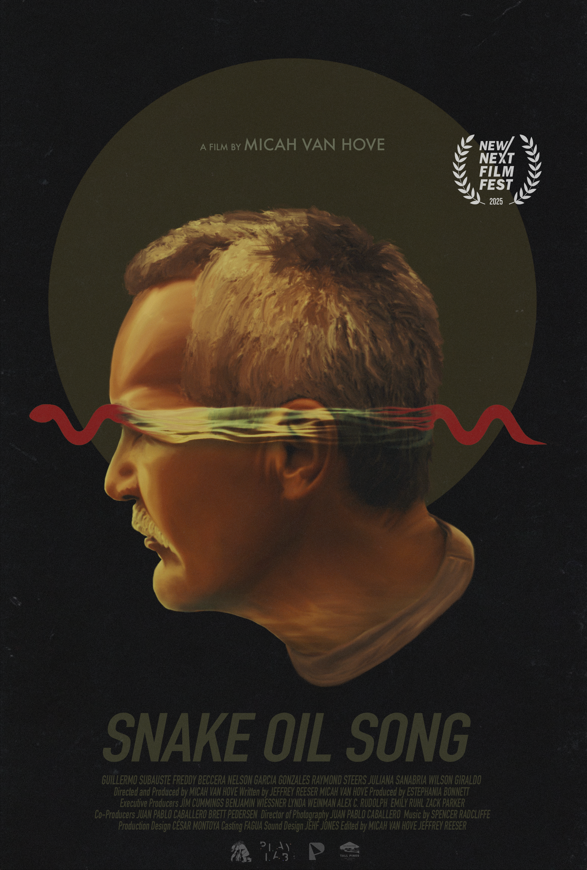 Poster for Snake Oil Song (2025, dir. Micah Van Hove)