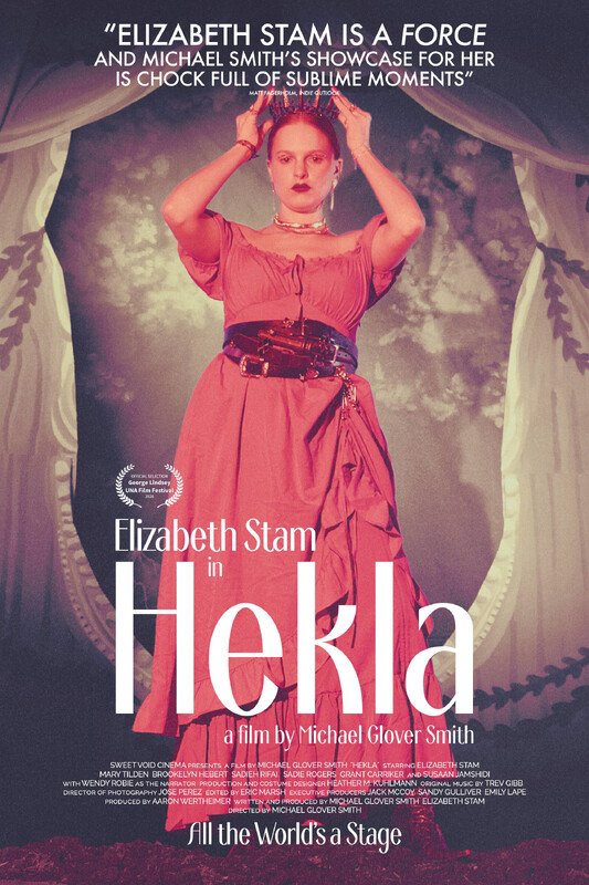 Poster for the movie Hekla (2026, dir. Michael Glover Smith)