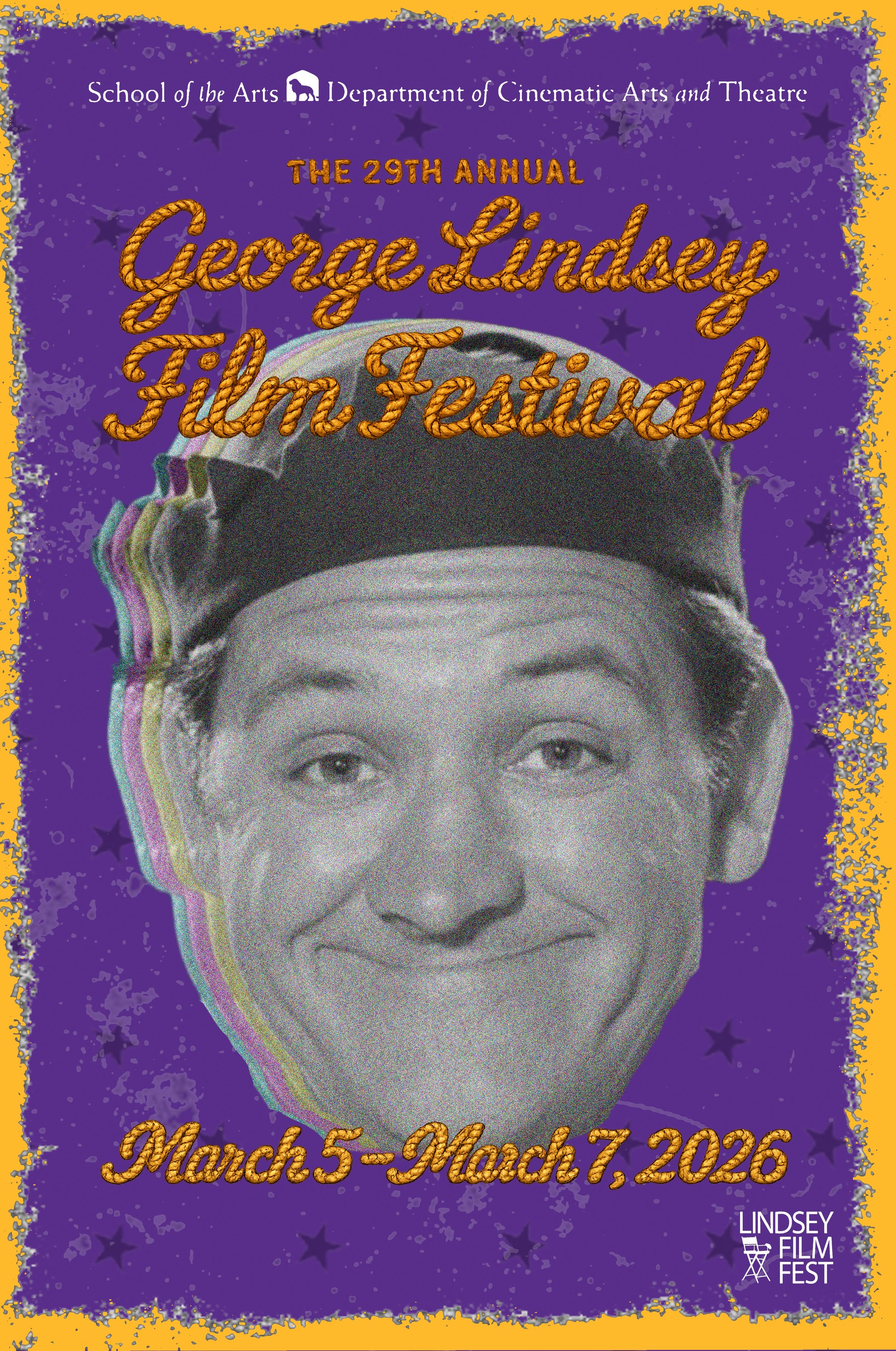 29th Annual George Lindsey UNA Film Festival Poster