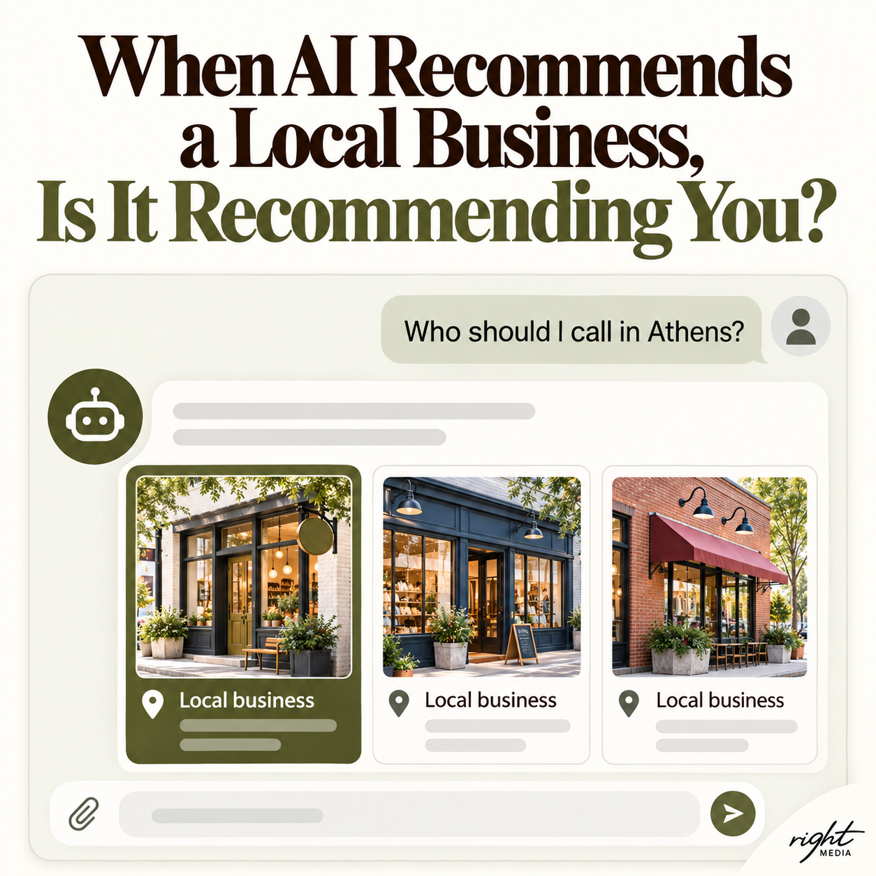 When AI Recommends a Local Business, Is It Recommending You?