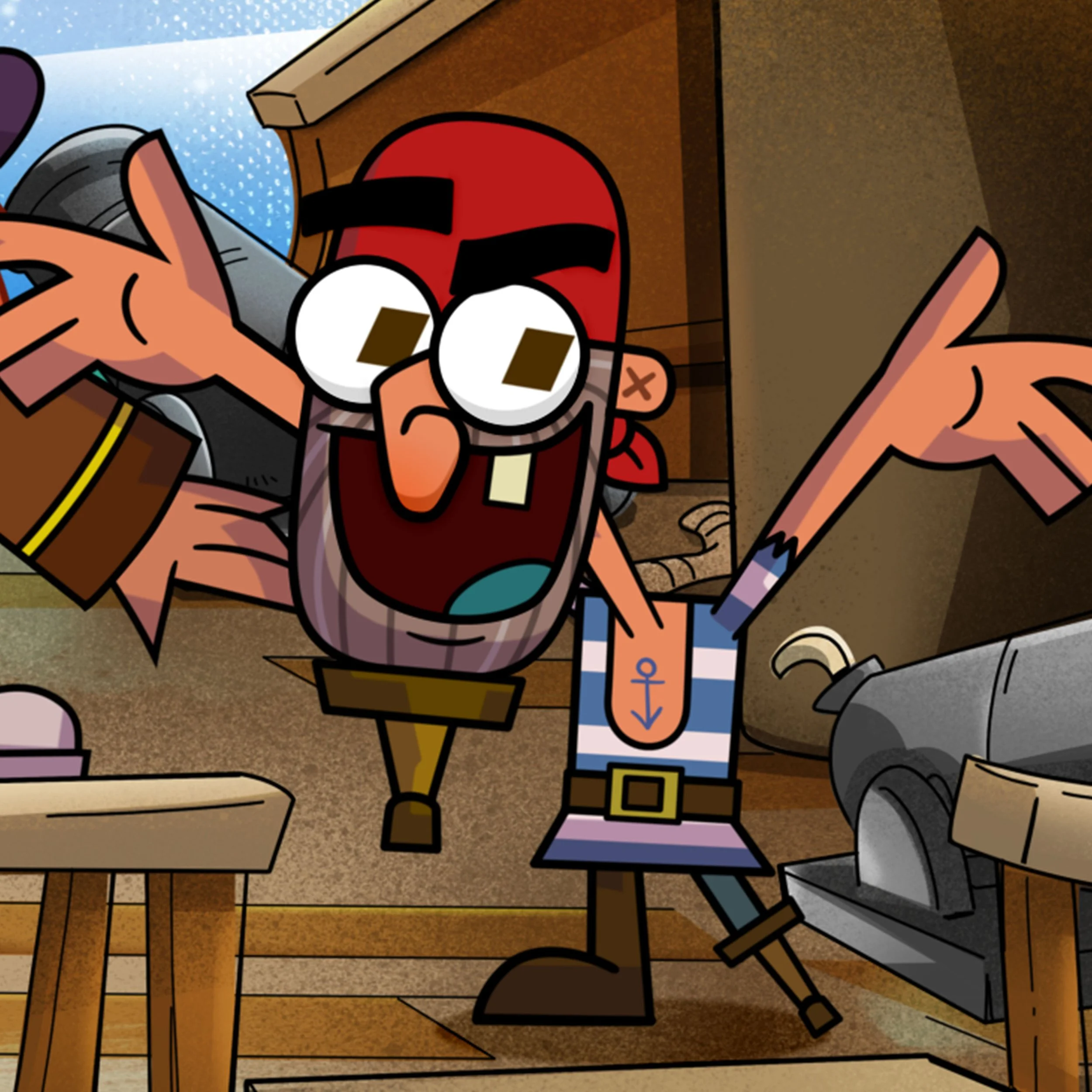 Redbeard Scruffy vs Robot Pirates: Episode 3