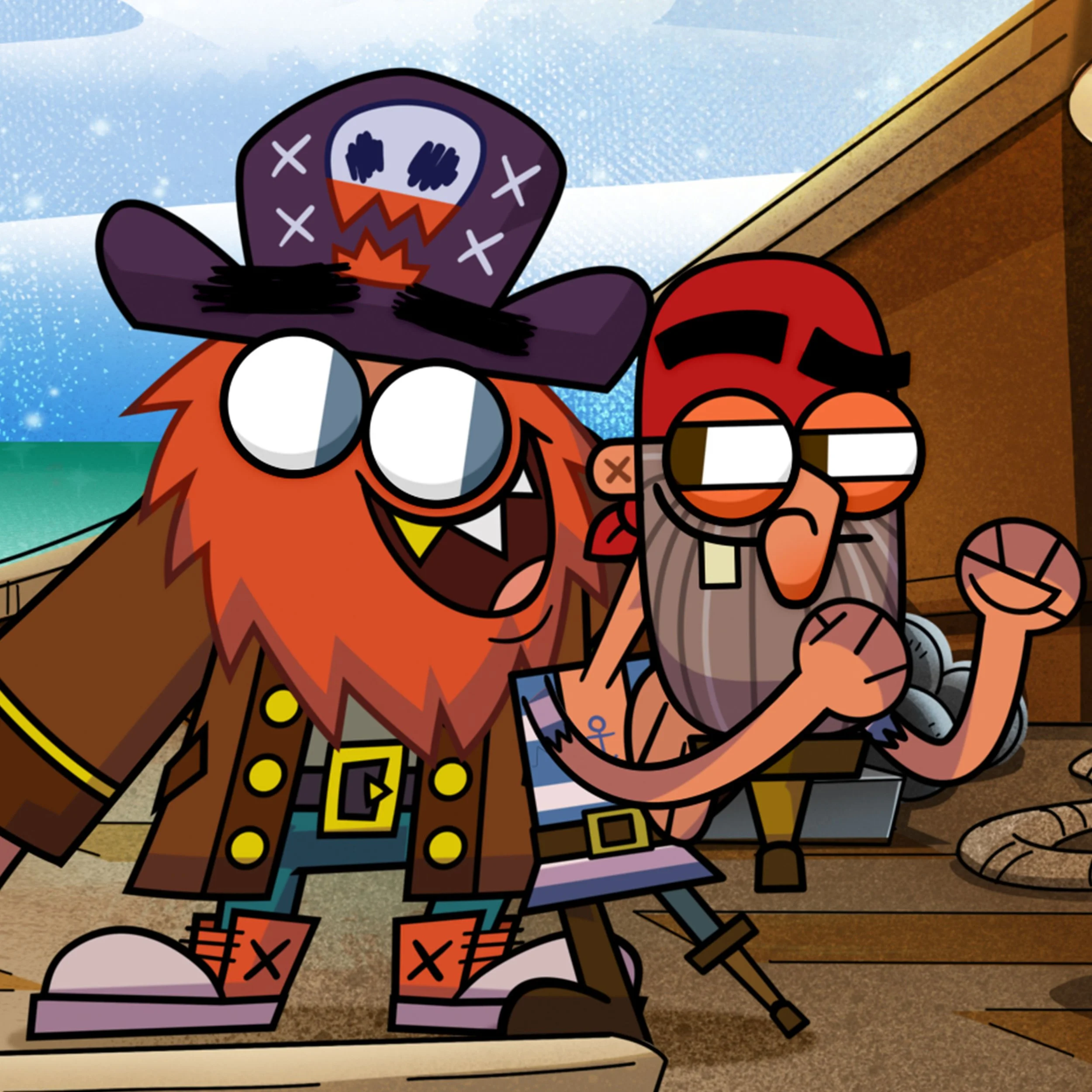 Redbeard Scruffy &amp; Pegbeard the Brave: Episode 1