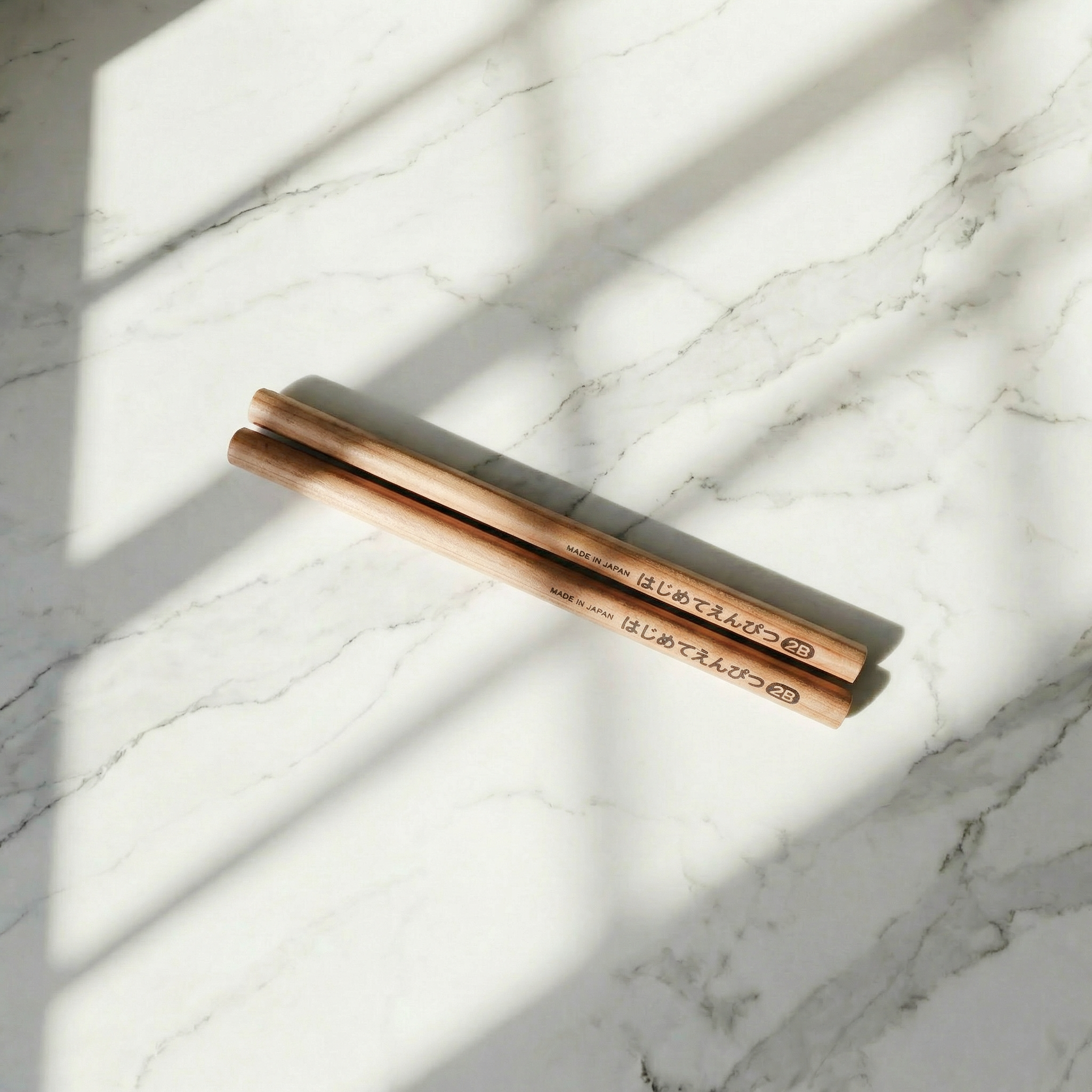 Japanese Rounded Triangle Drawing Pencils (2B)