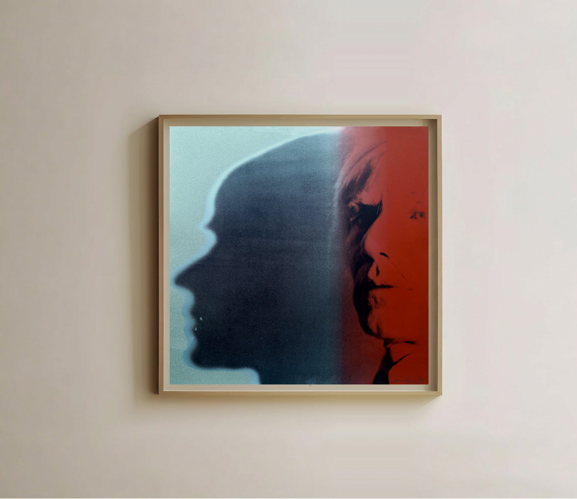 The Shadow (from the Myths Series) Silkscreen by Andy Warhol