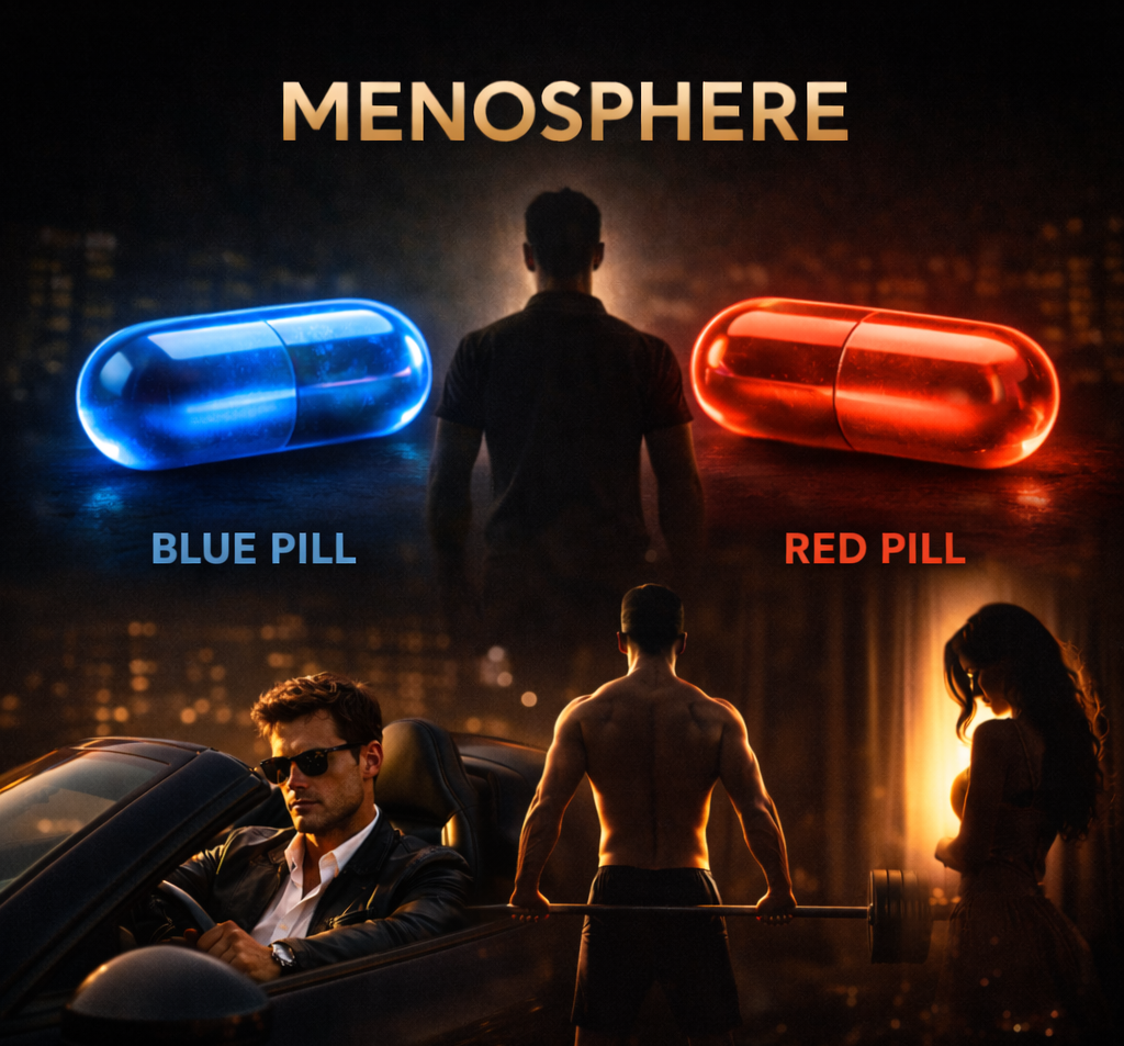 Red Pill, Blue Pill und die Suche nach männlicher Identität